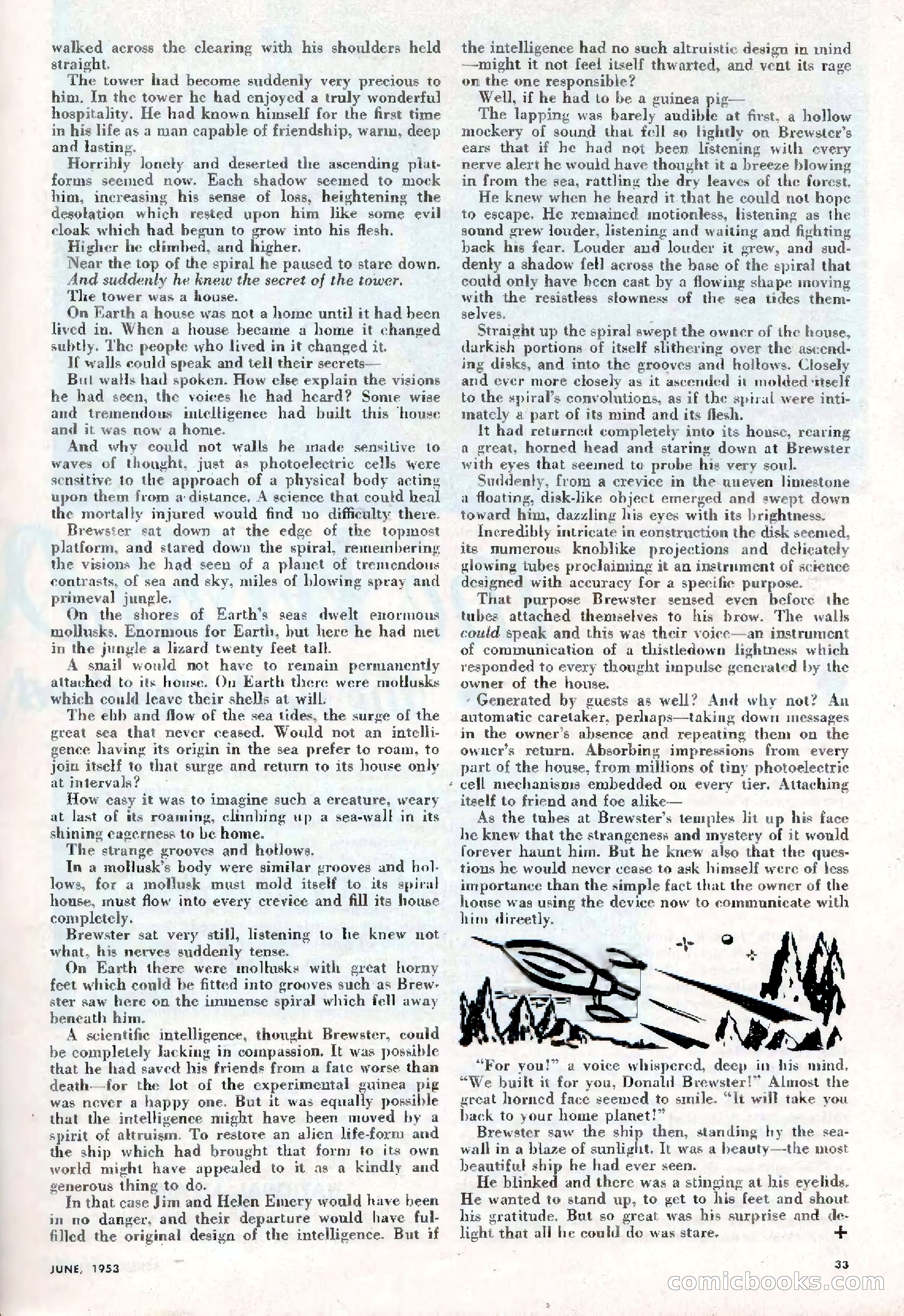 Science Fiction Plus, June 1953 — page 33 of 68