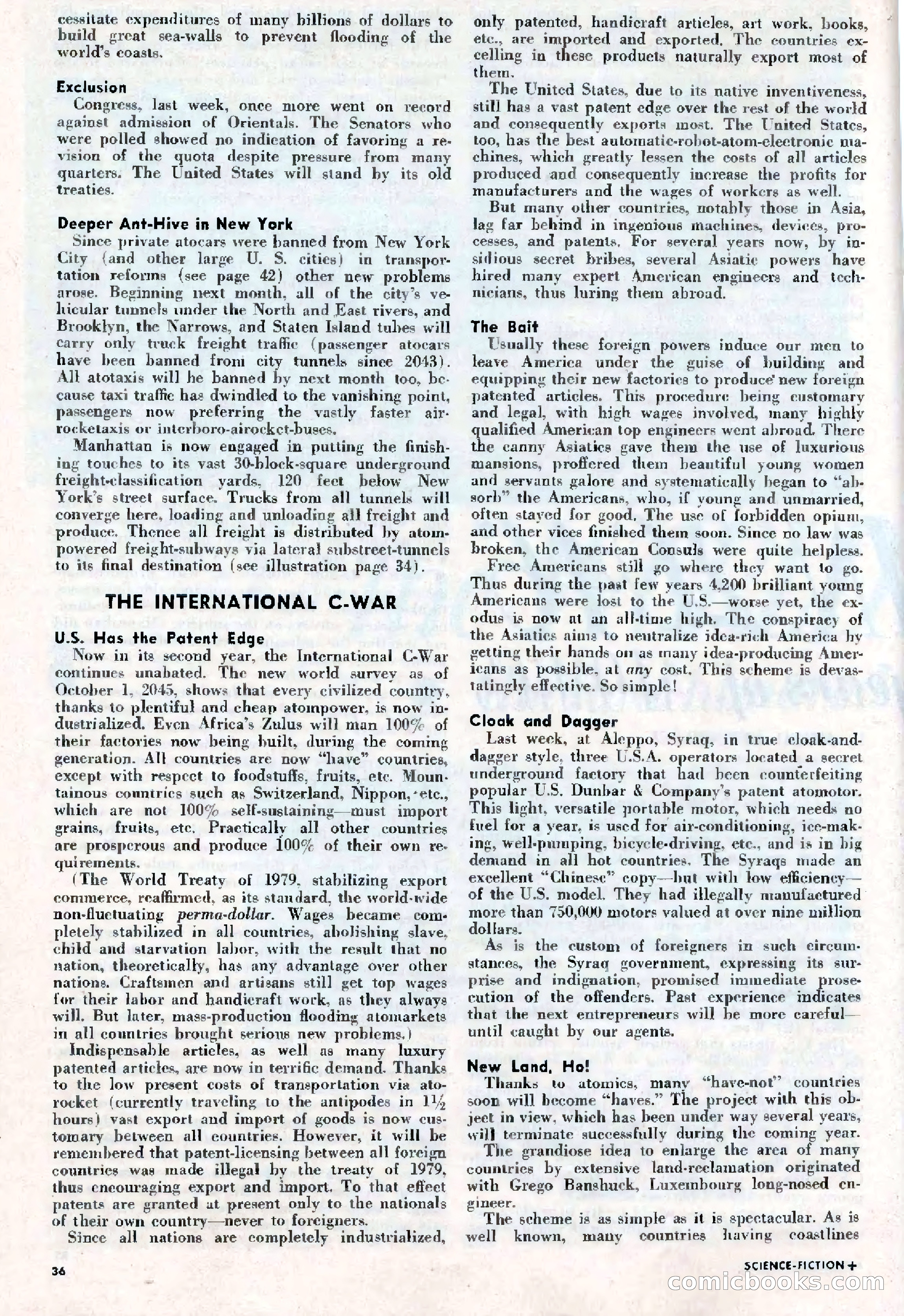 Science Fiction Plus, June 1953 — page 36 of 68