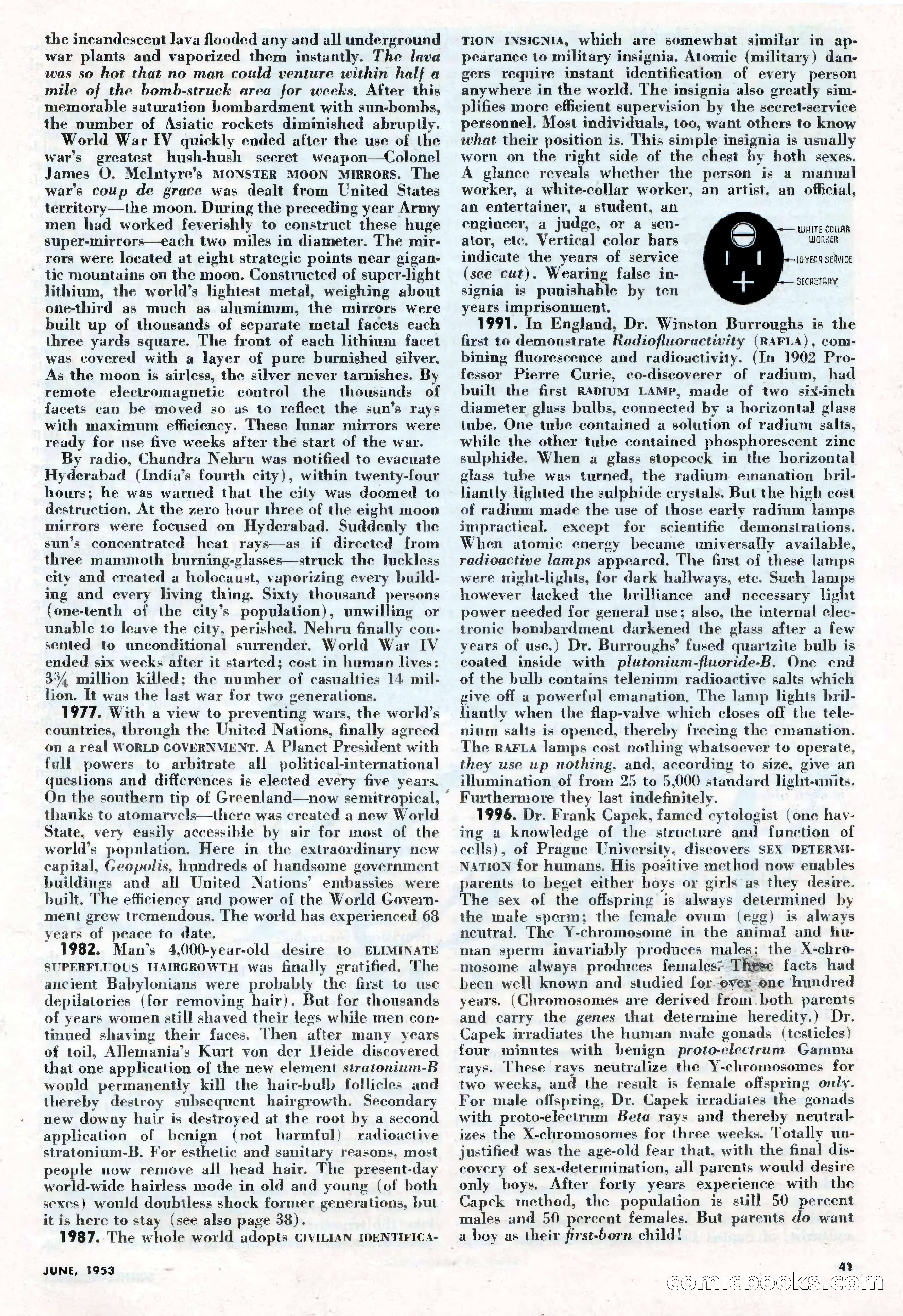 Science Fiction Plus, June 1953 — page 41 of 68