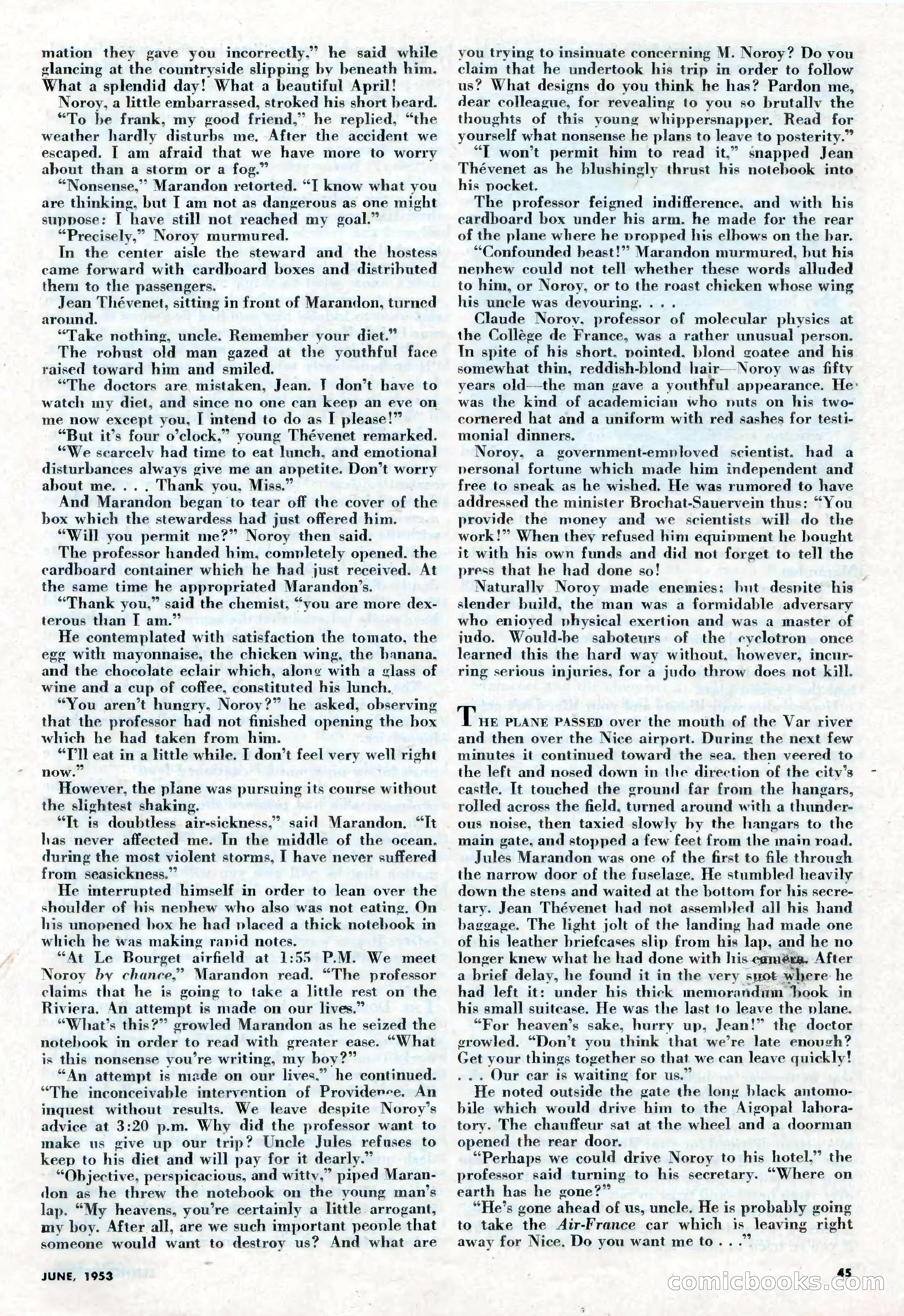 Science Fiction Plus, June 1953 — page 45 of 68