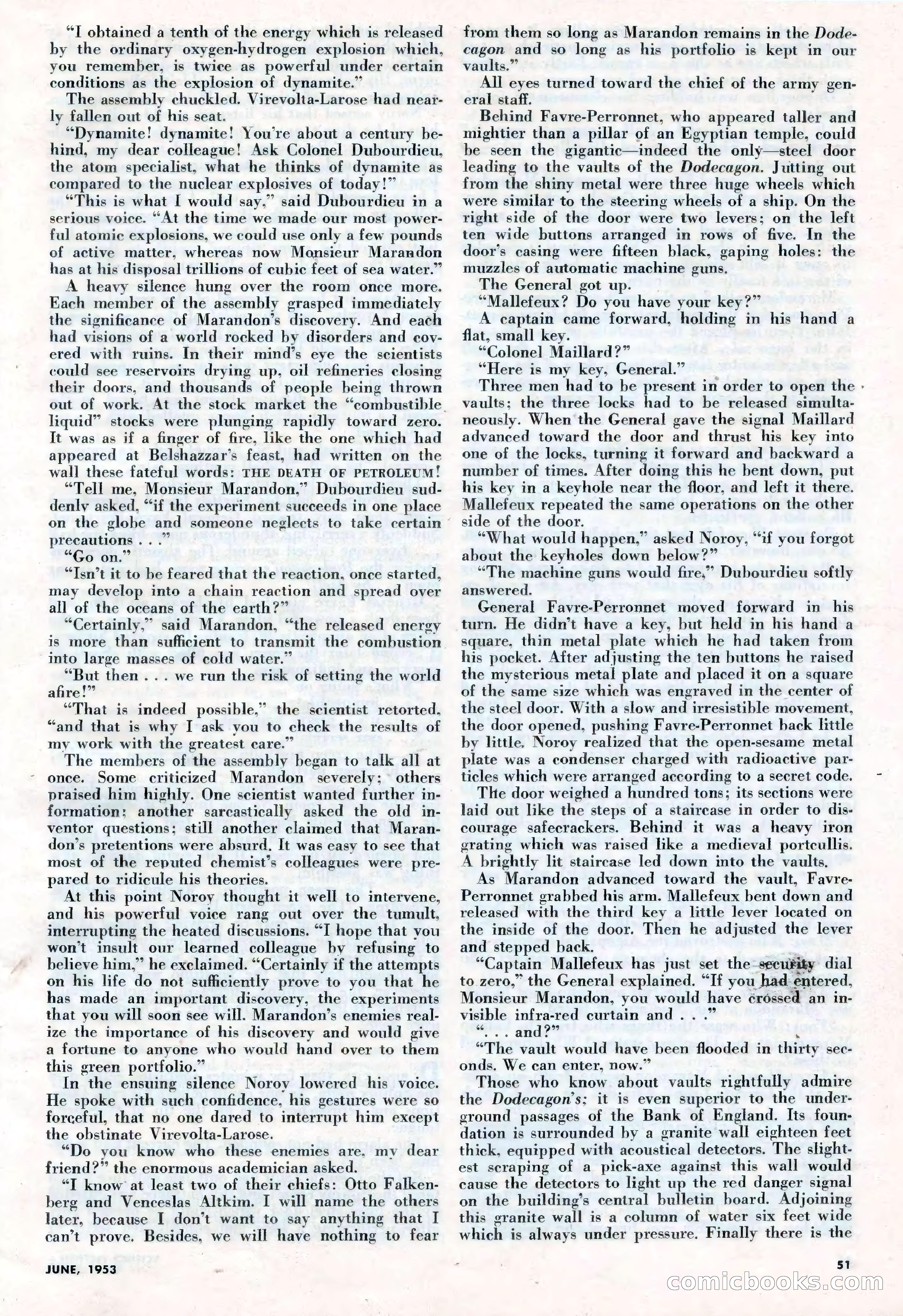 Science Fiction Plus, June 1953 — page 51 of 68