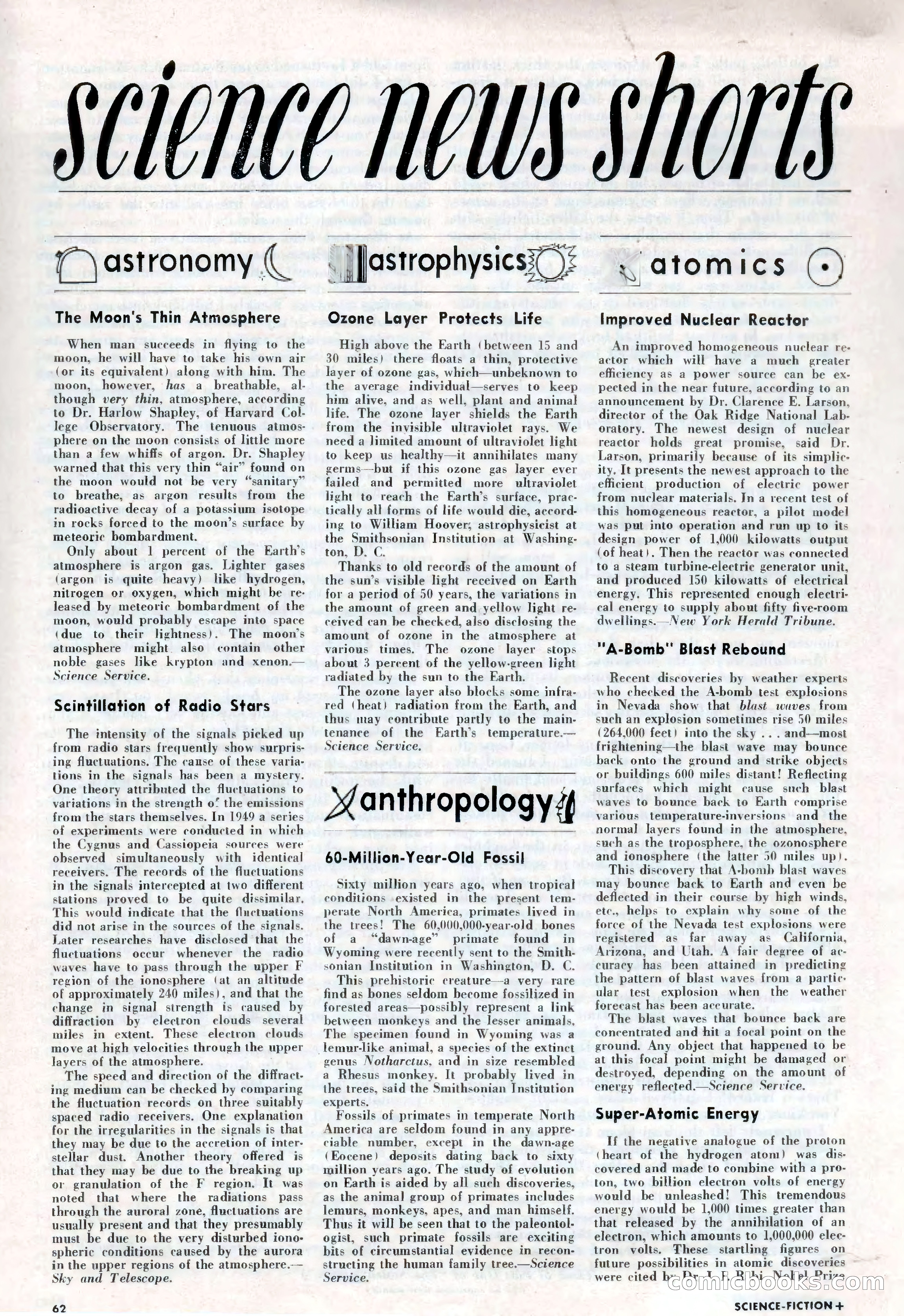 Science Fiction Plus, June 1953 — page 62 of 68