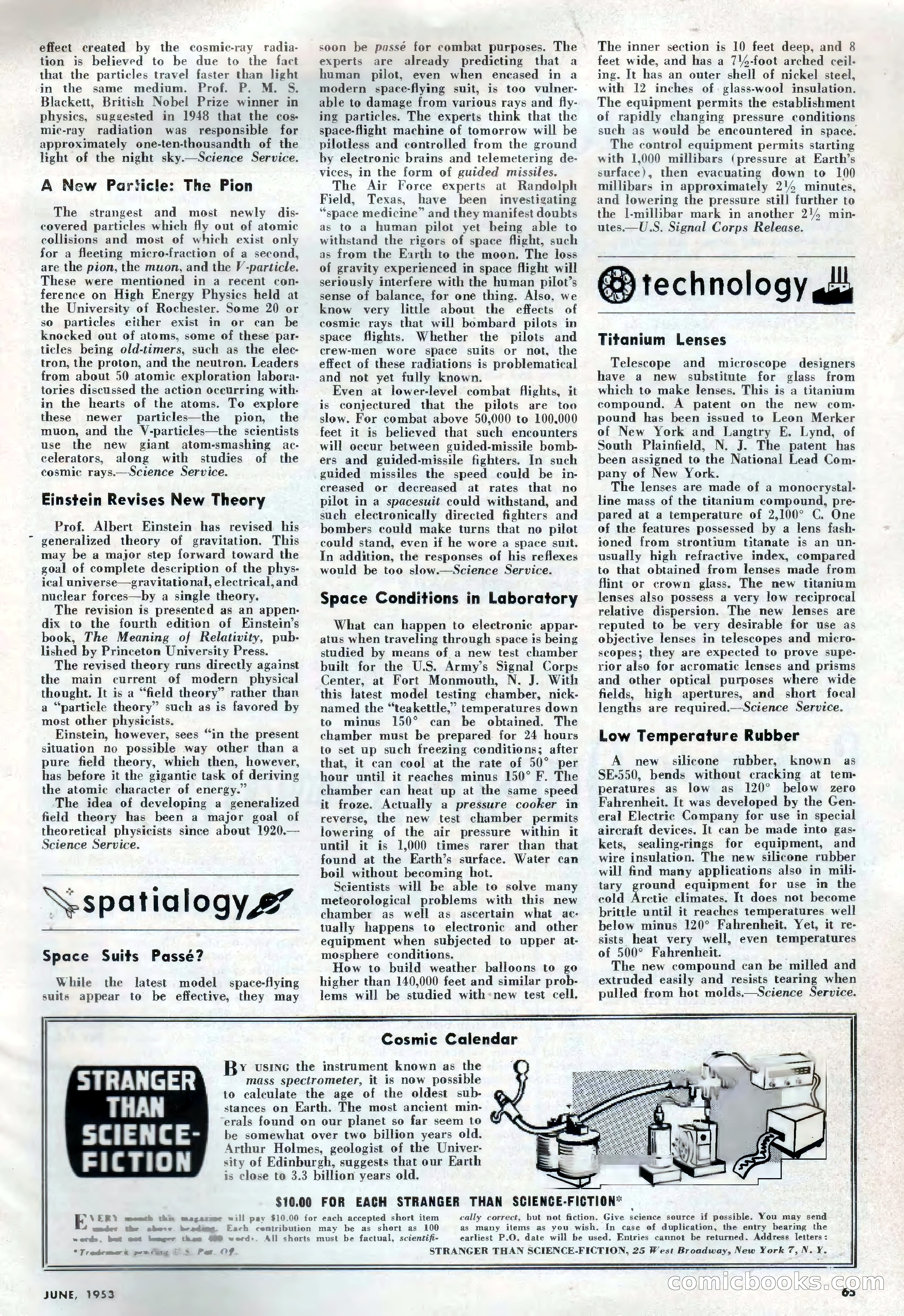 Science Fiction Plus, June 1953 — page 65 of 68