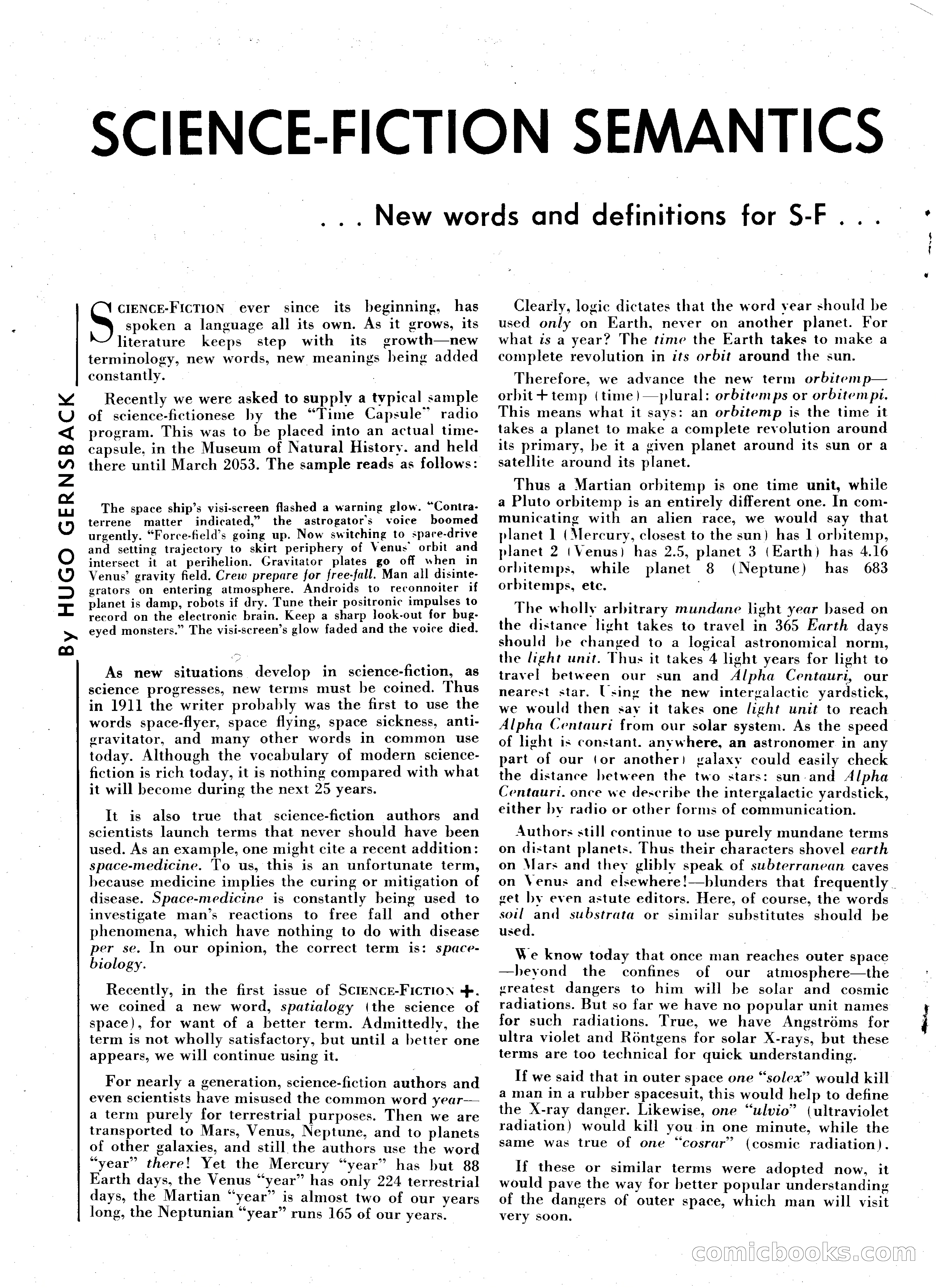 Science Fiction Plus, August 1953 — page 2 of 68