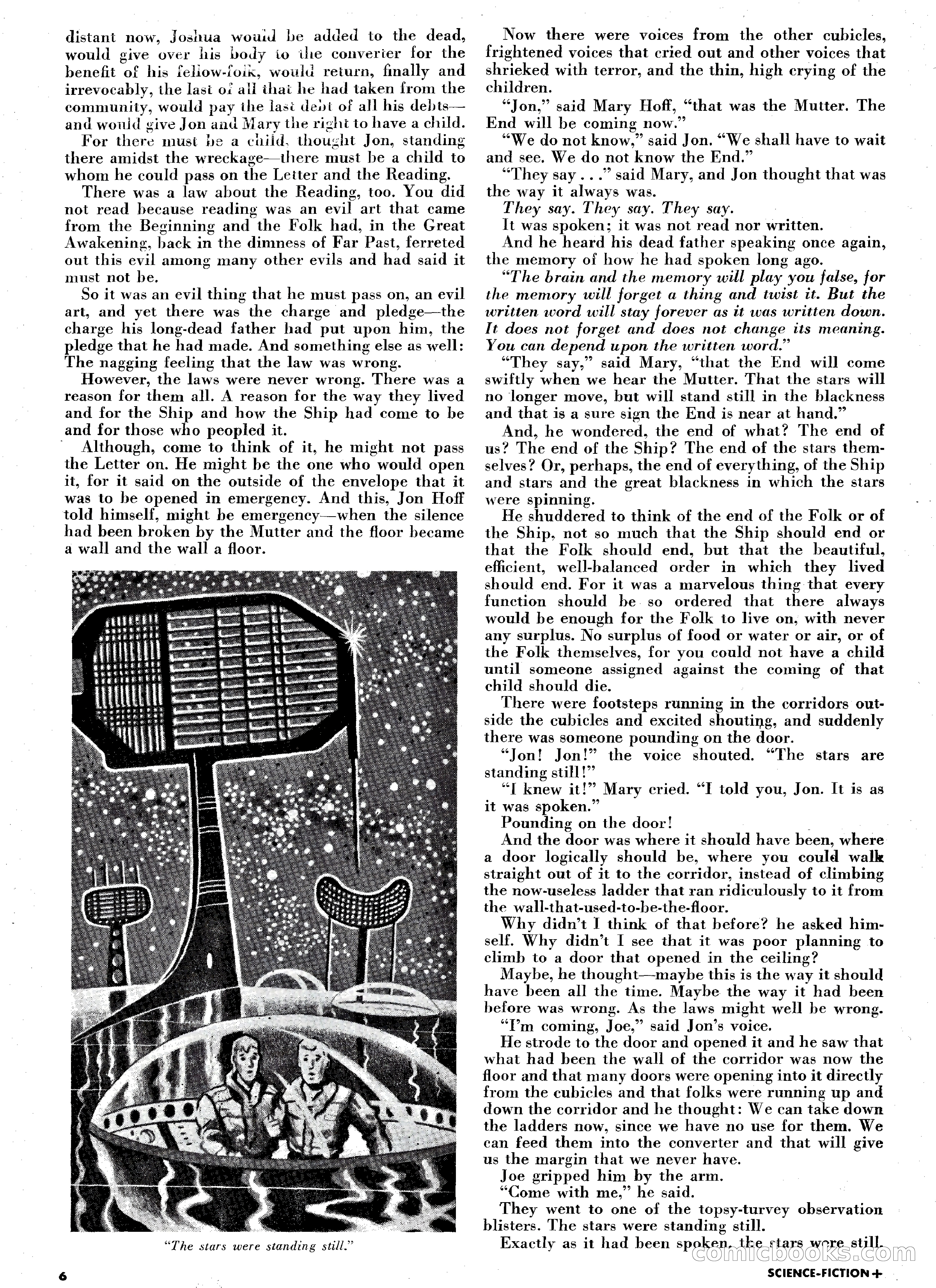 Science Fiction Plus, August 1953 — page 6 of 68