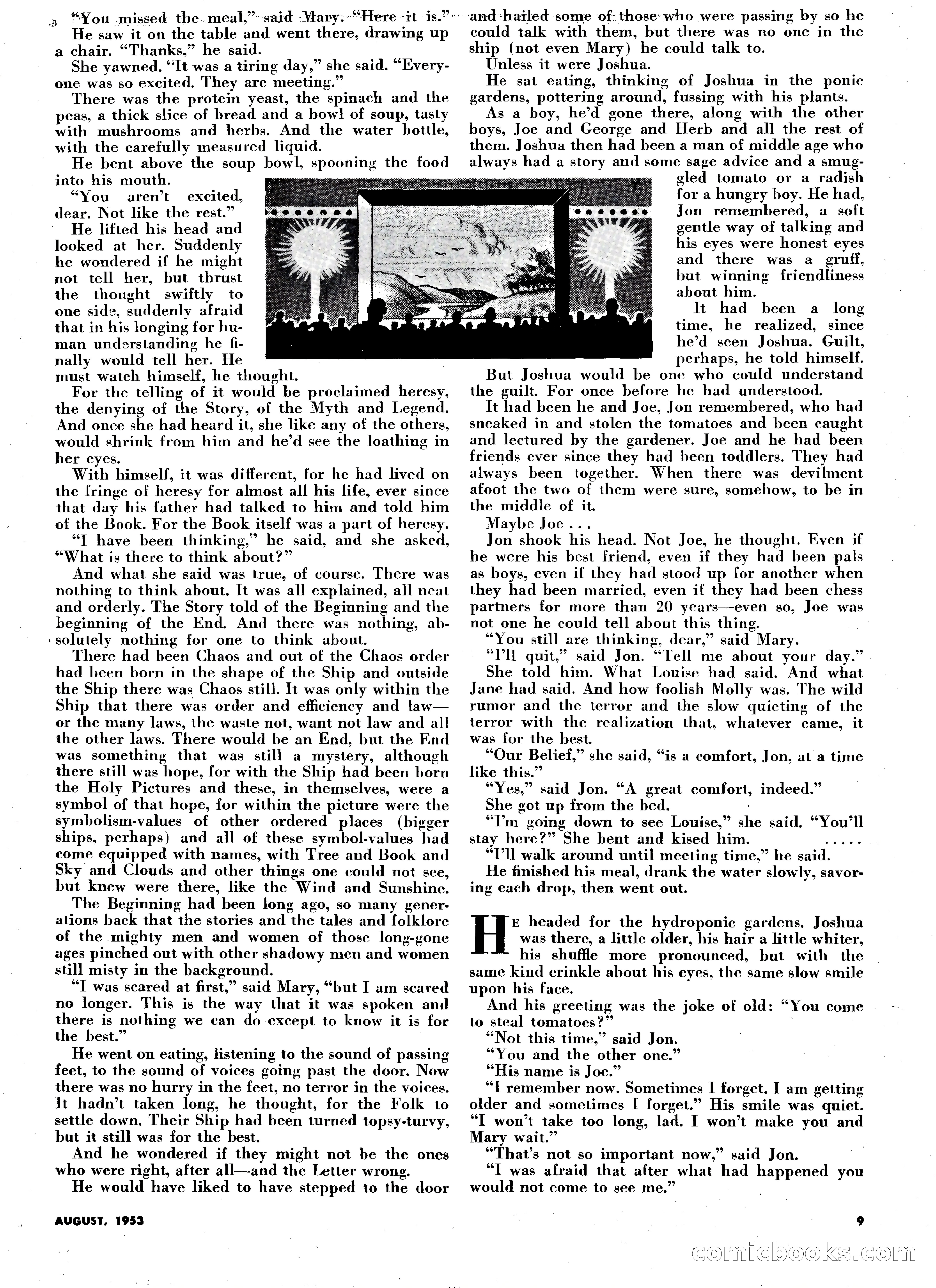 Science Fiction Plus, August 1953 — page 9 of 68
