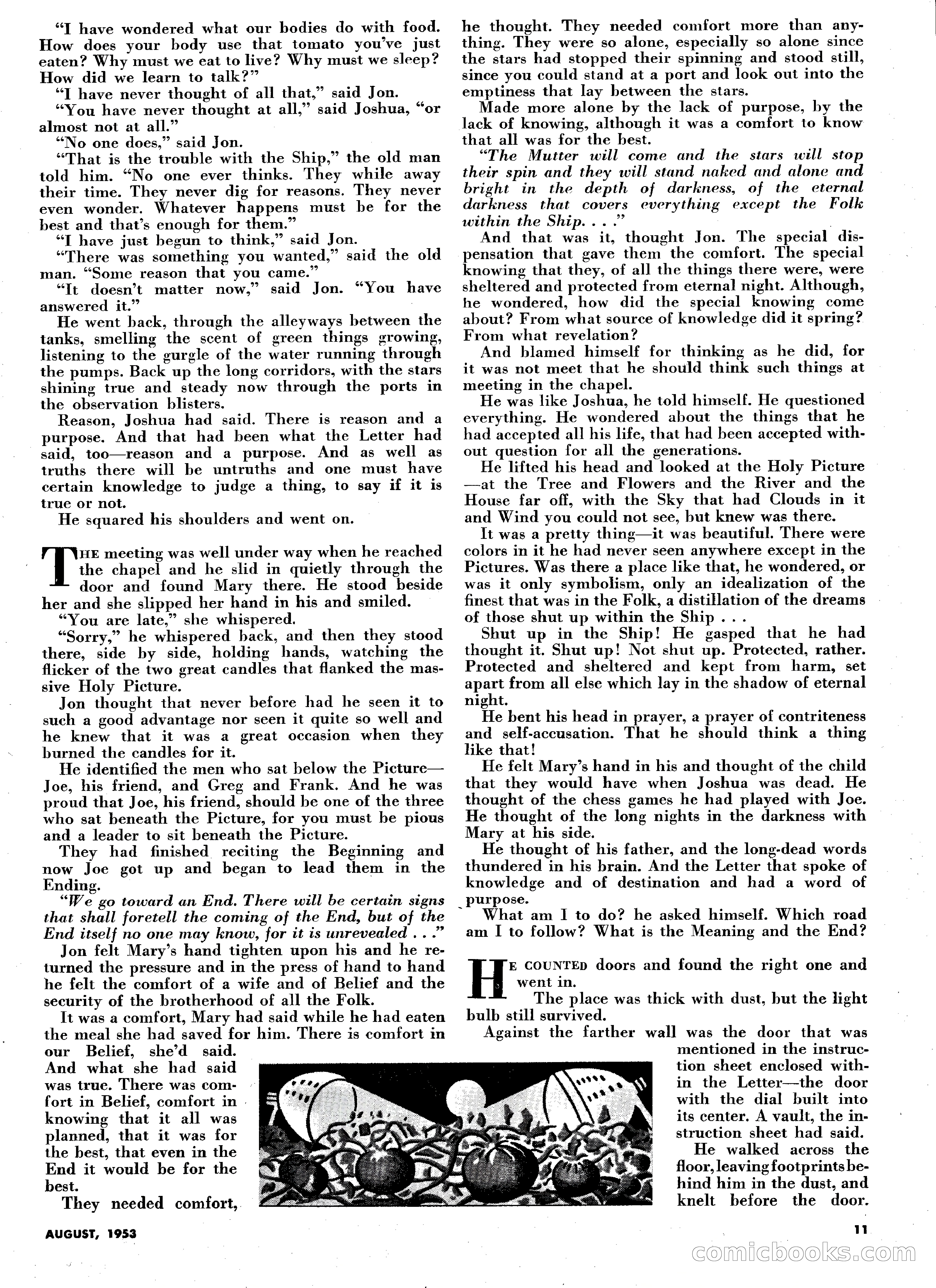 Science Fiction Plus, August 1953 — page 11 of 68