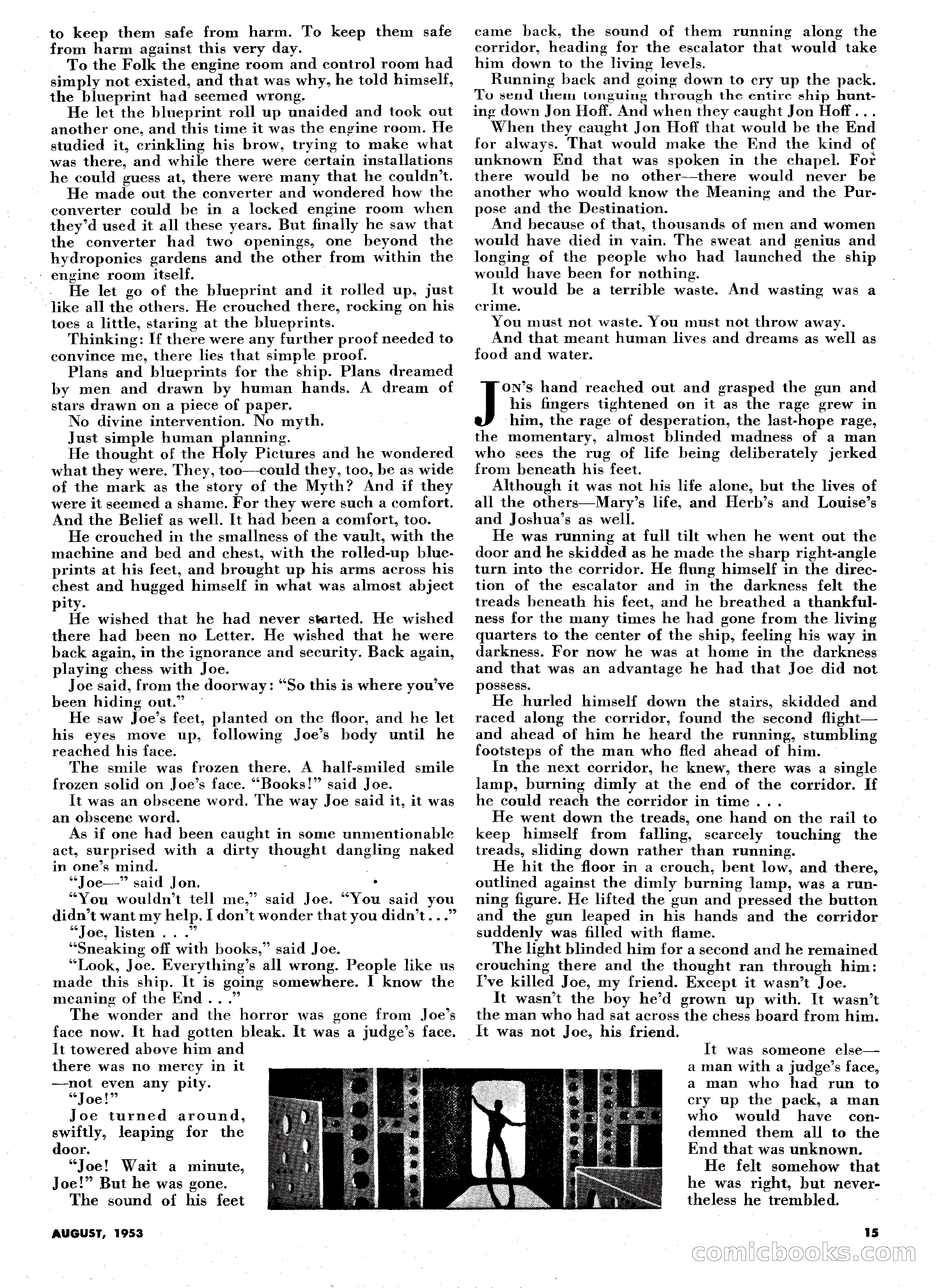 Science Fiction Plus, August 1953 — page 15 of 68
