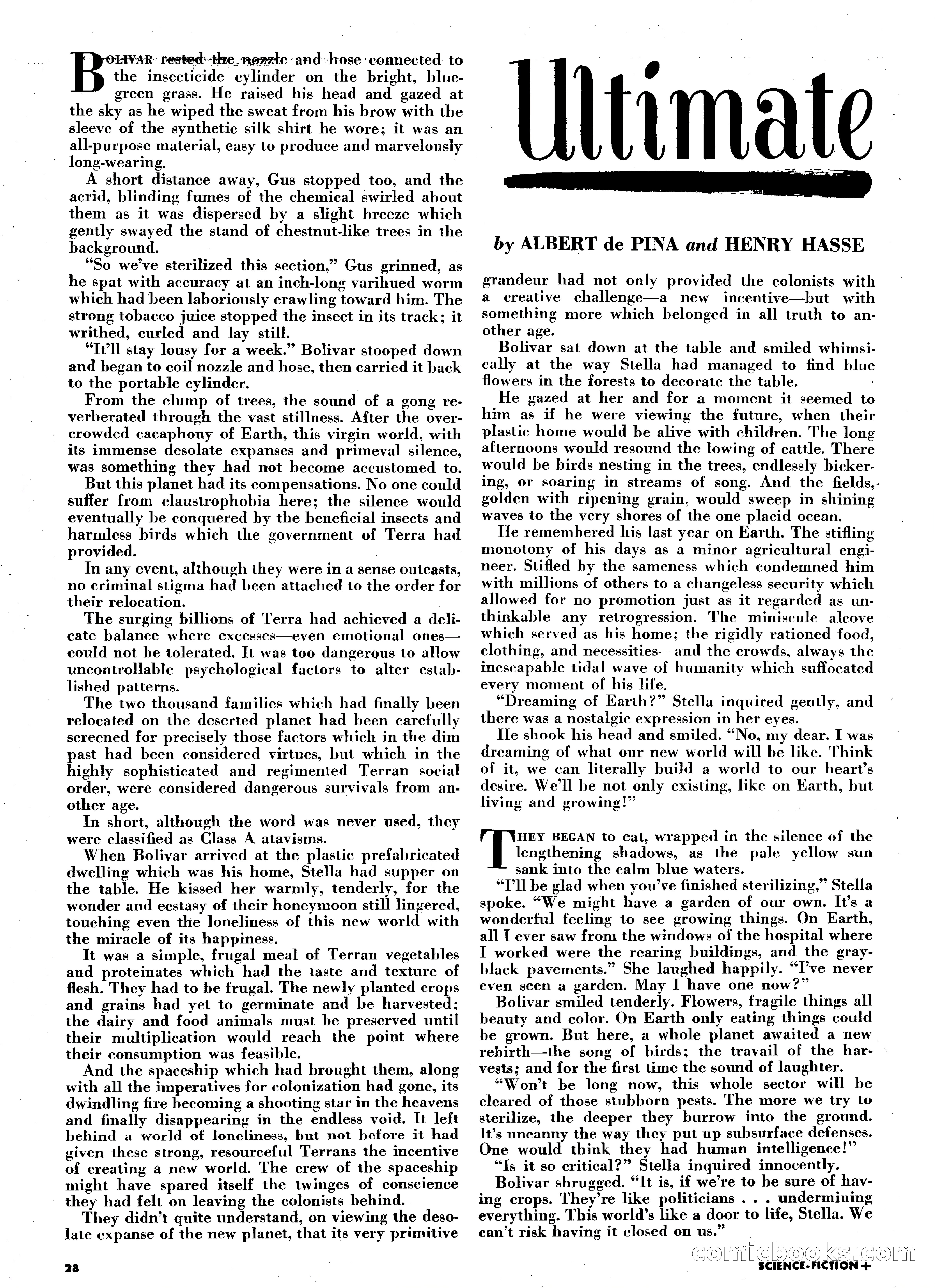 Science Fiction Plus, August 1953 — page 28 of 68