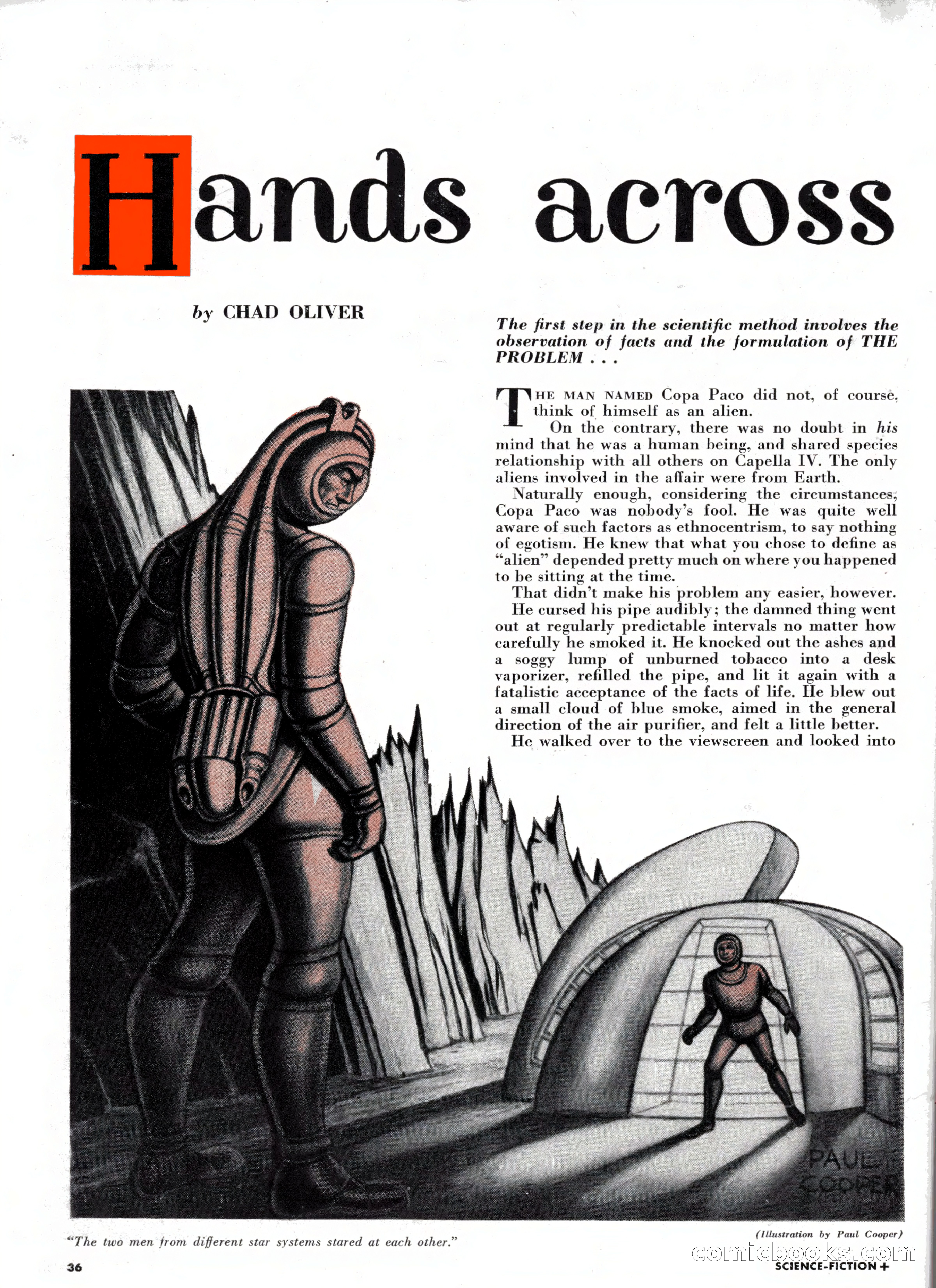 Science Fiction Plus, August 1953 — page 36 of 68