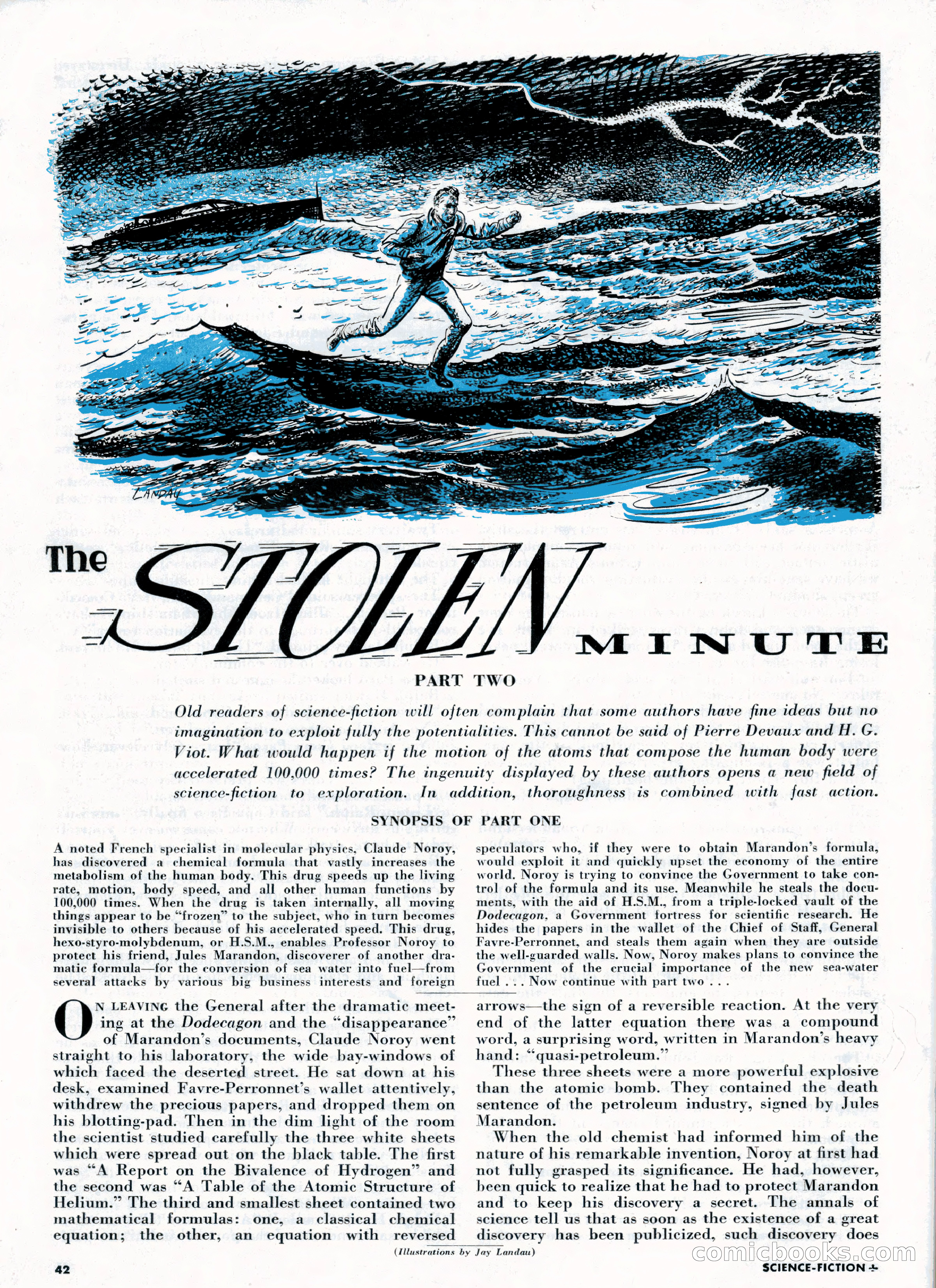 Science Fiction Plus, August 1953 — page 42 of 68