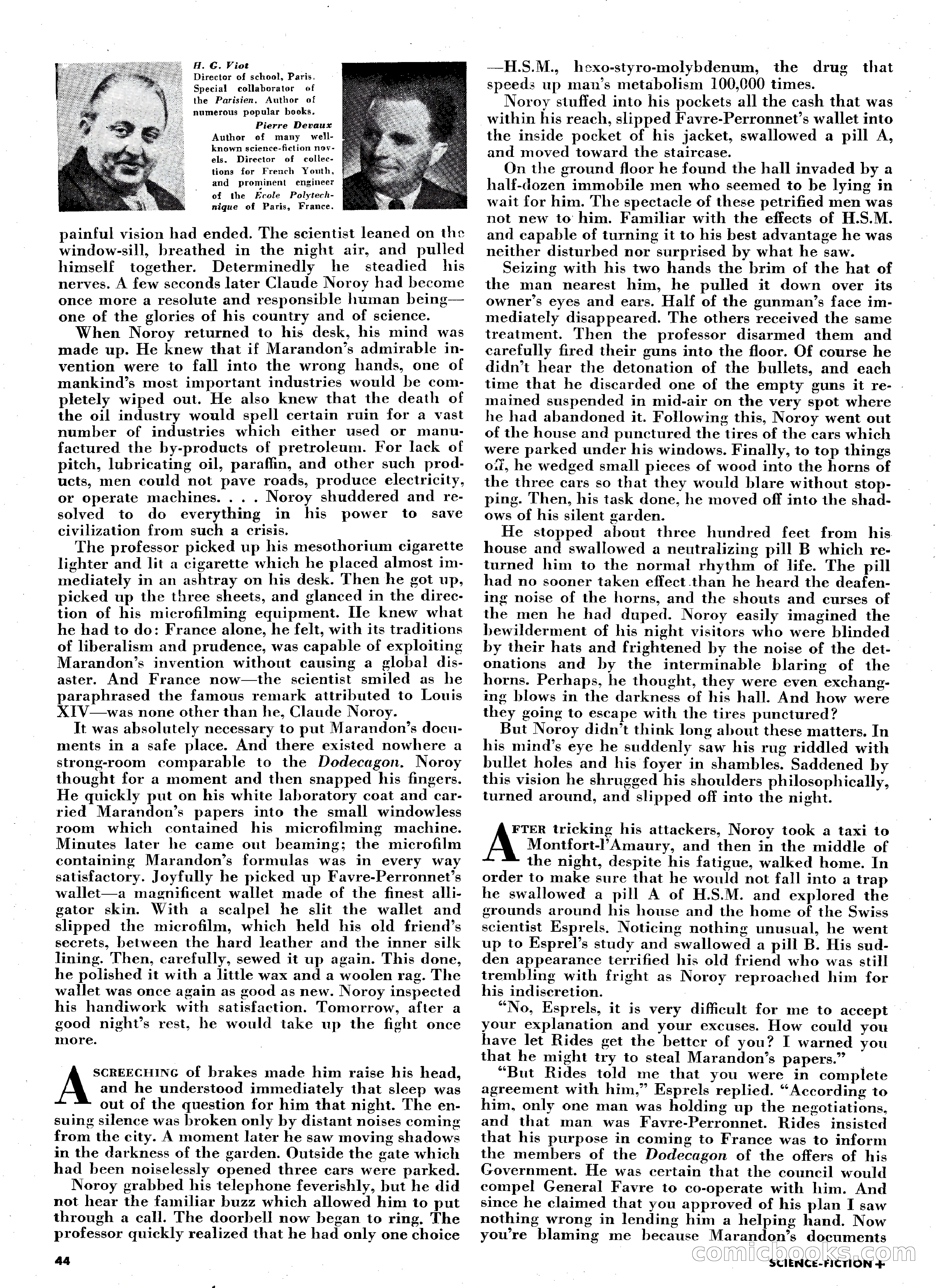 Science Fiction Plus, August 1953 — page 44 of 68