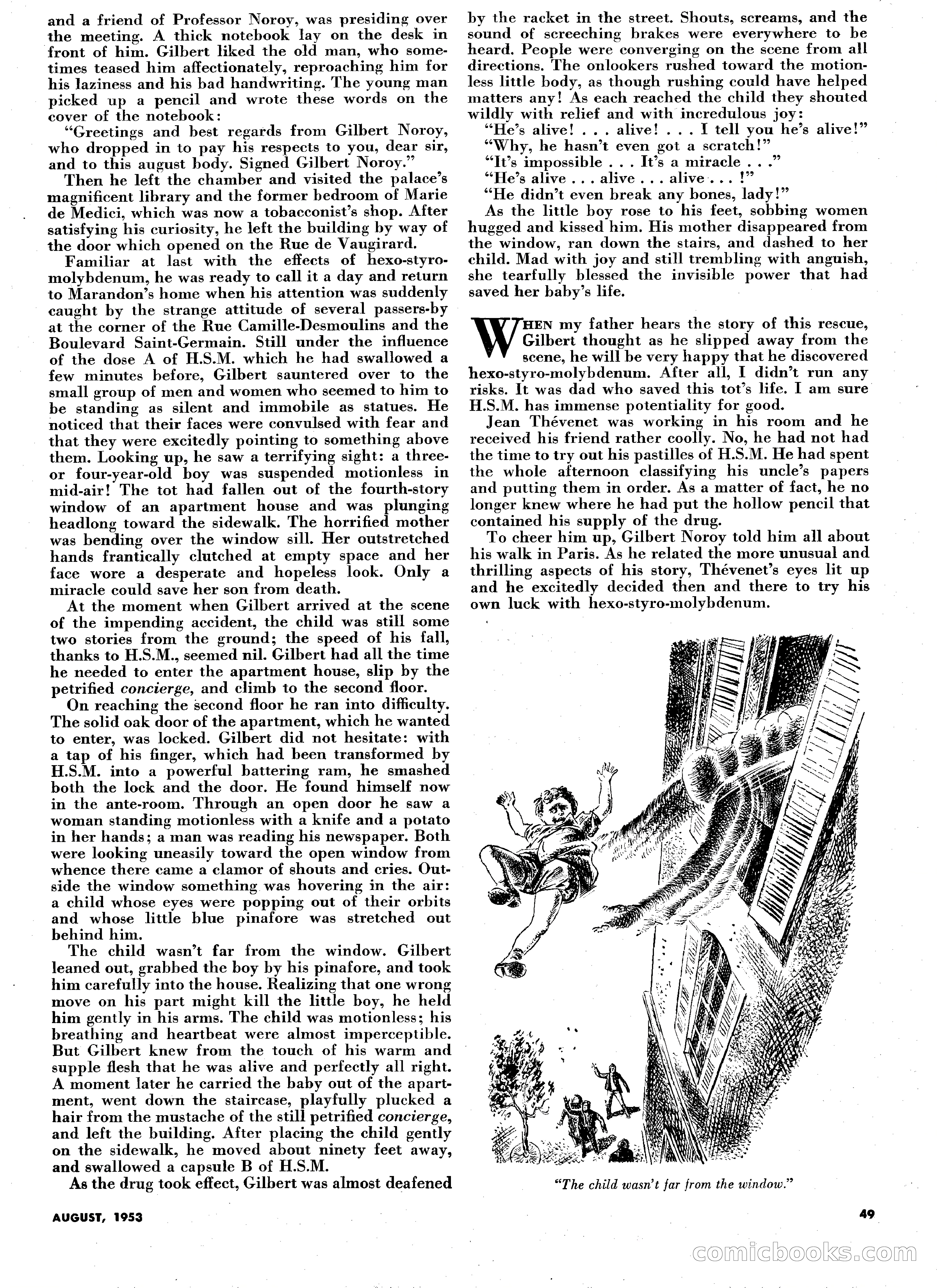 Science Fiction Plus, August 1953 — page 49 of 68