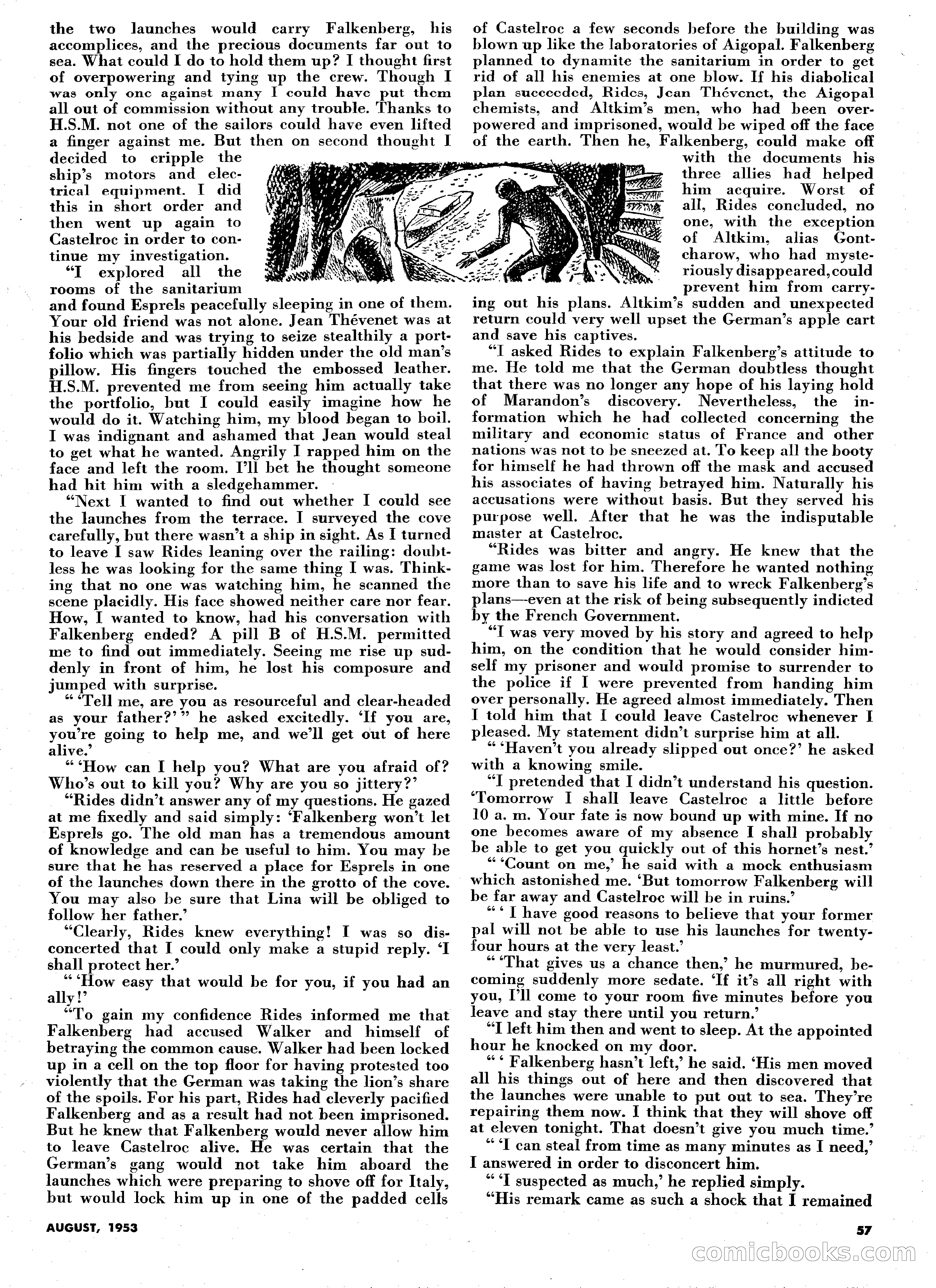 Science Fiction Plus, August 1953 — page 57 of 68