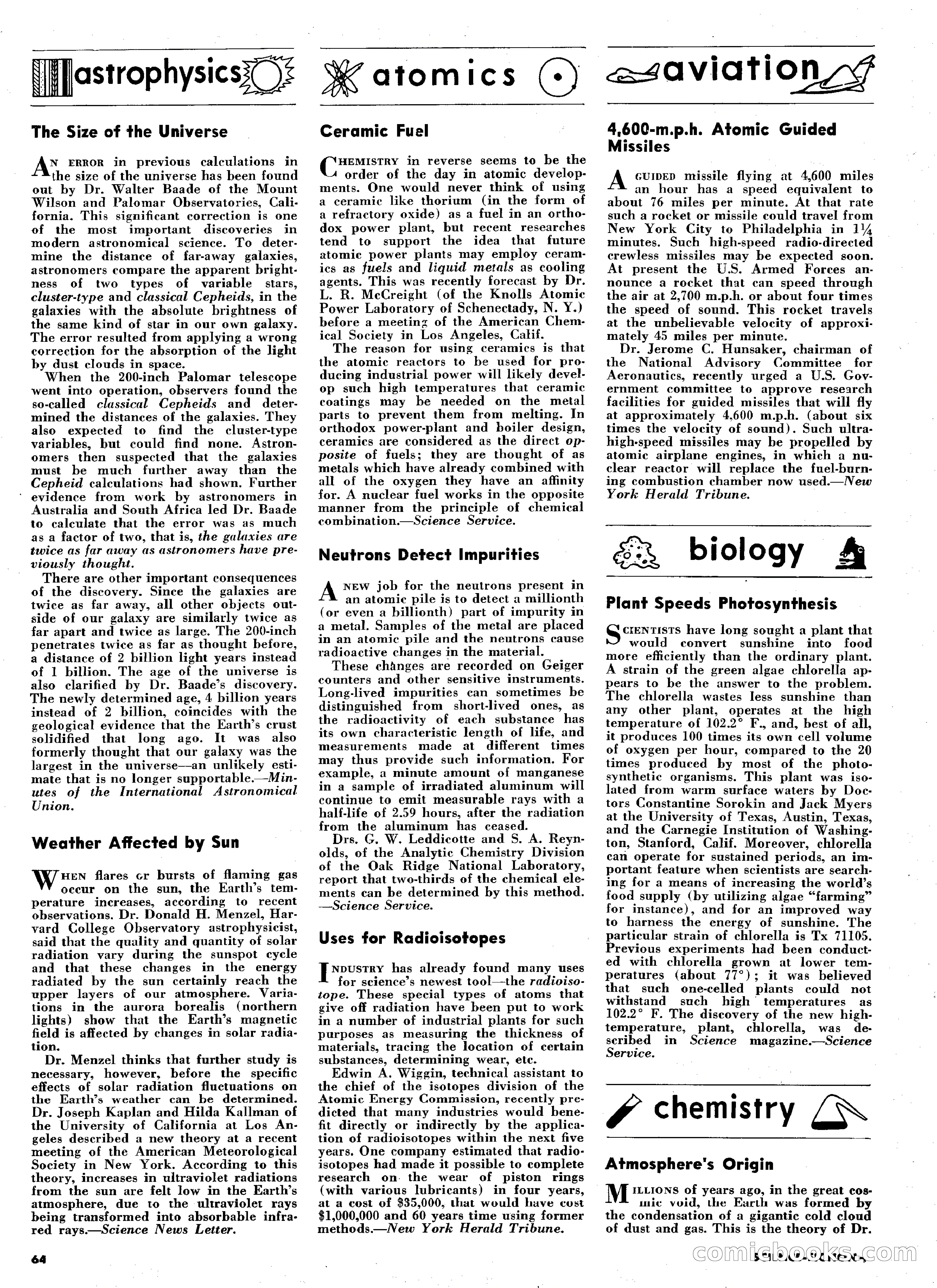 Science Fiction Plus, August 1953 — page 64 of 68