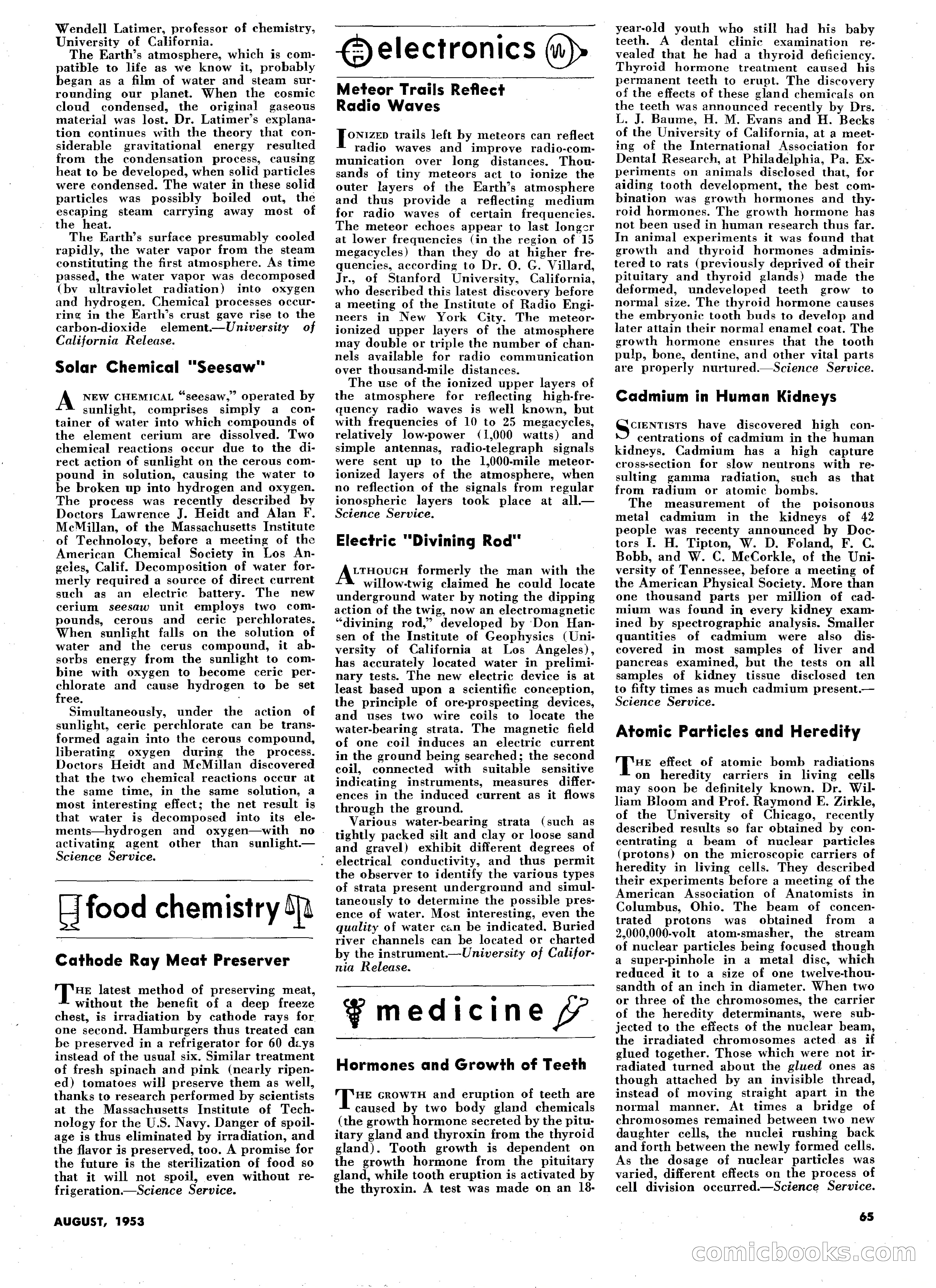 Science Fiction Plus, August 1953 — page 65 of 68