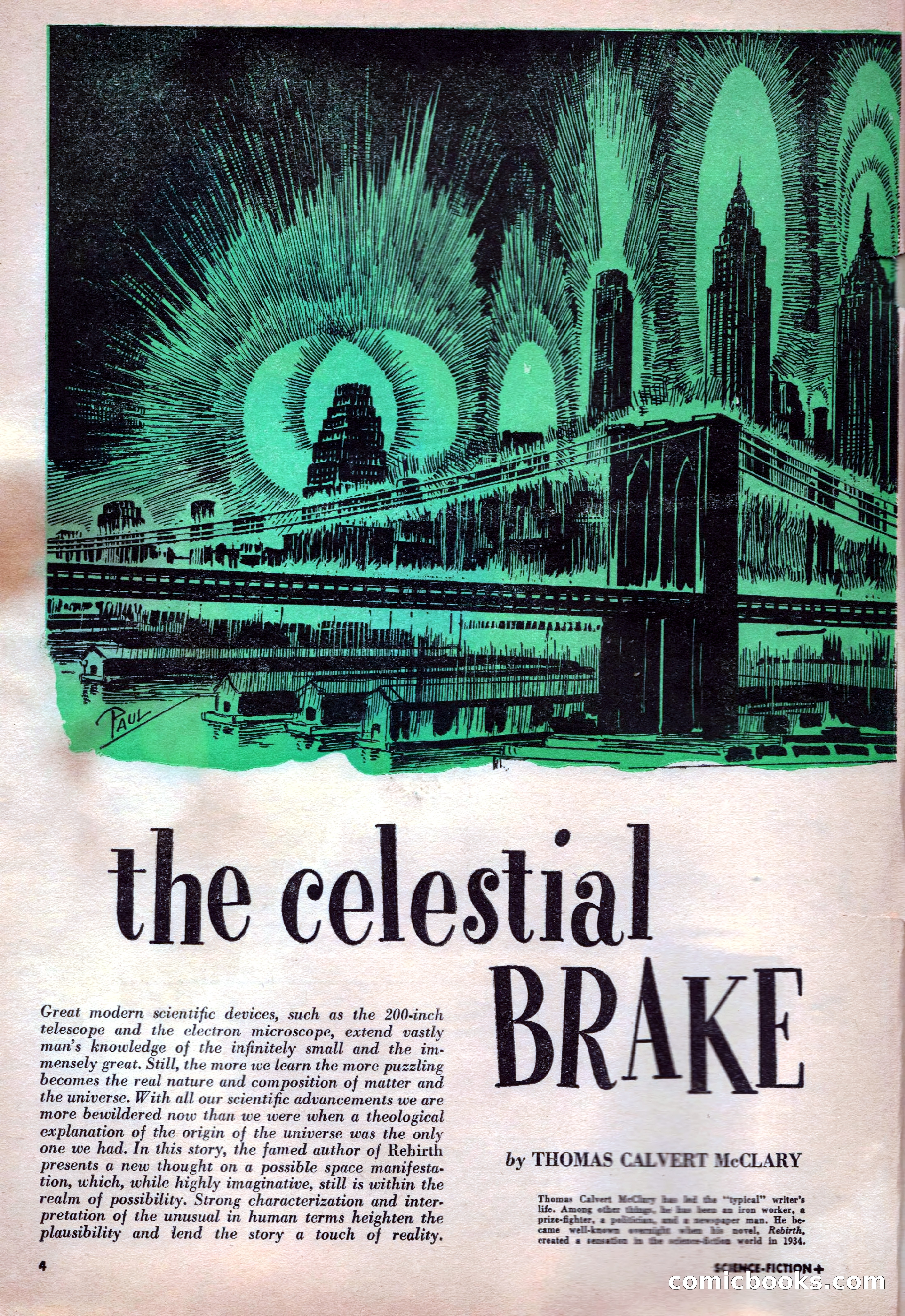 Science Fiction Plus, October 1953 — page 4 of 68