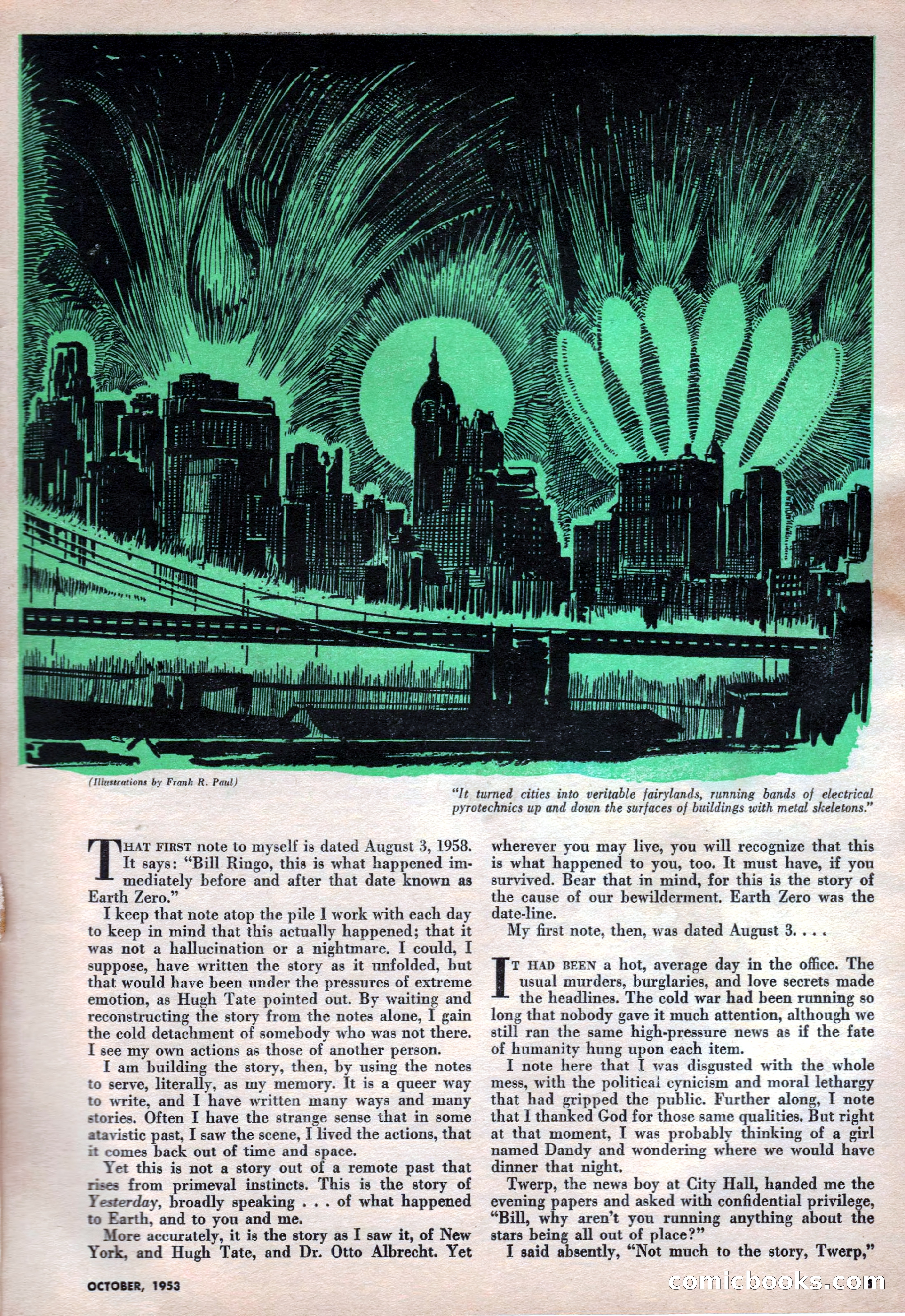 Science Fiction Plus, October 1953 — page 5 of 68