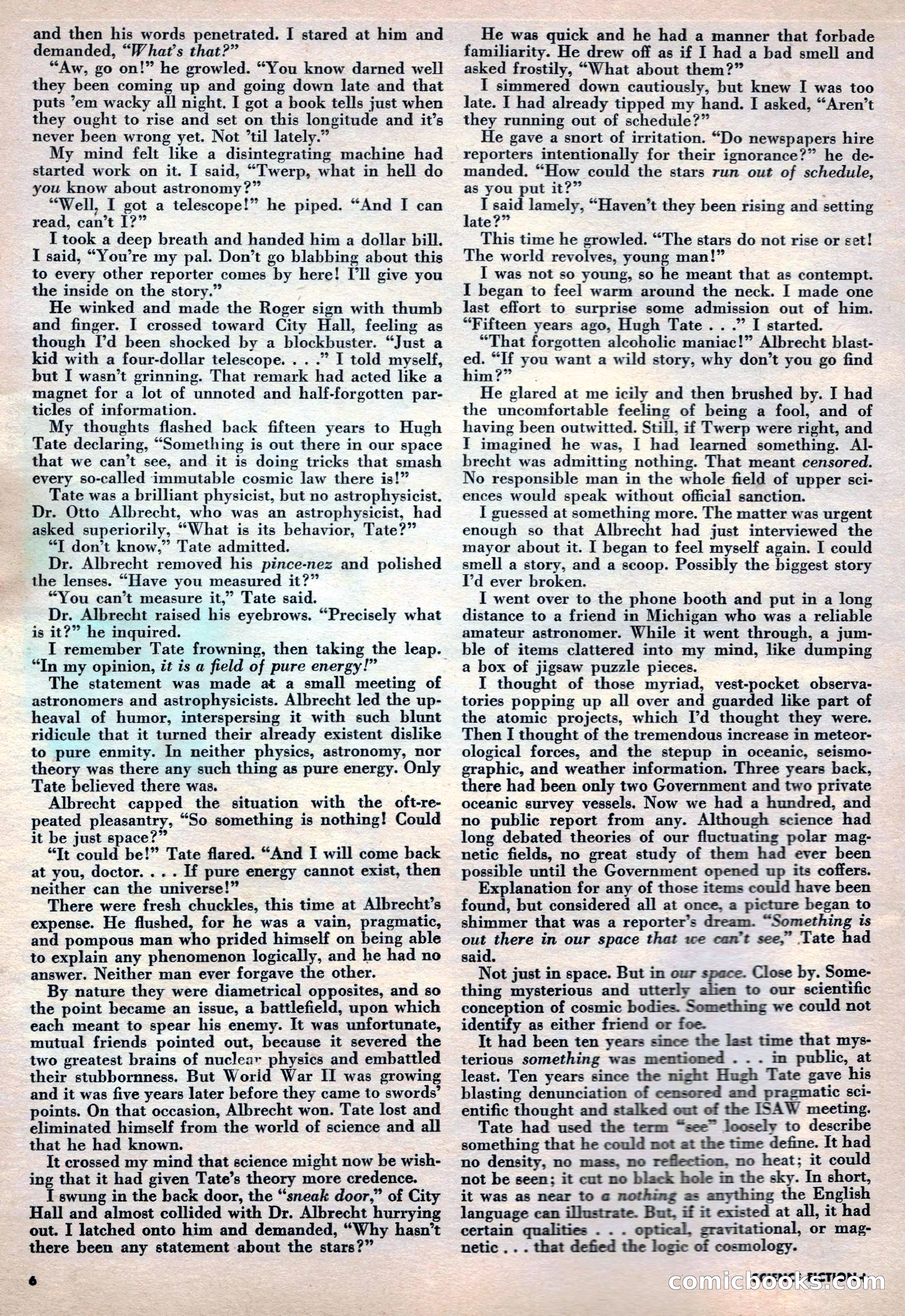 Science Fiction Plus, October 1953 — page 6 of 68