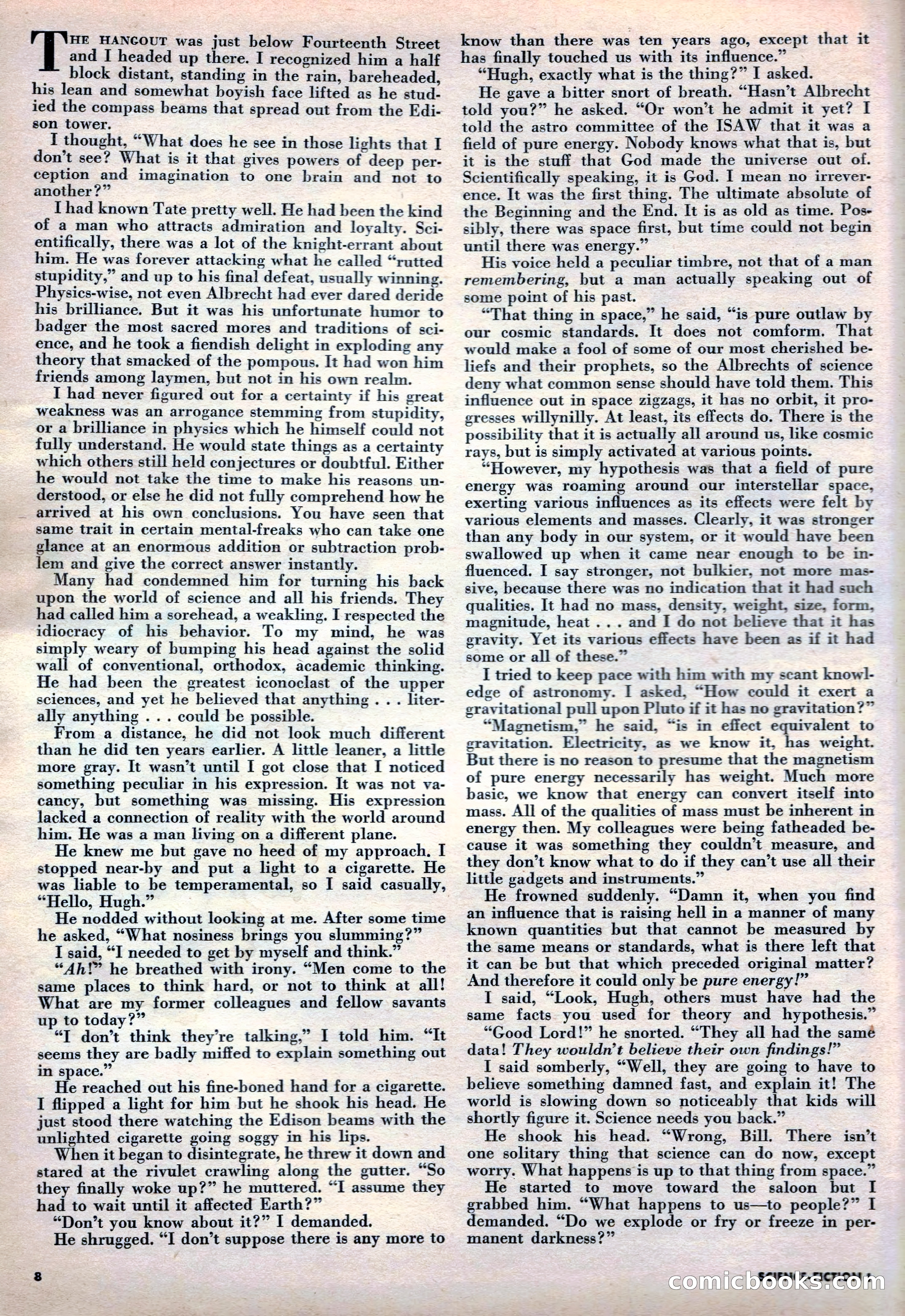 Science Fiction Plus, October 1953 — page 8 of 68