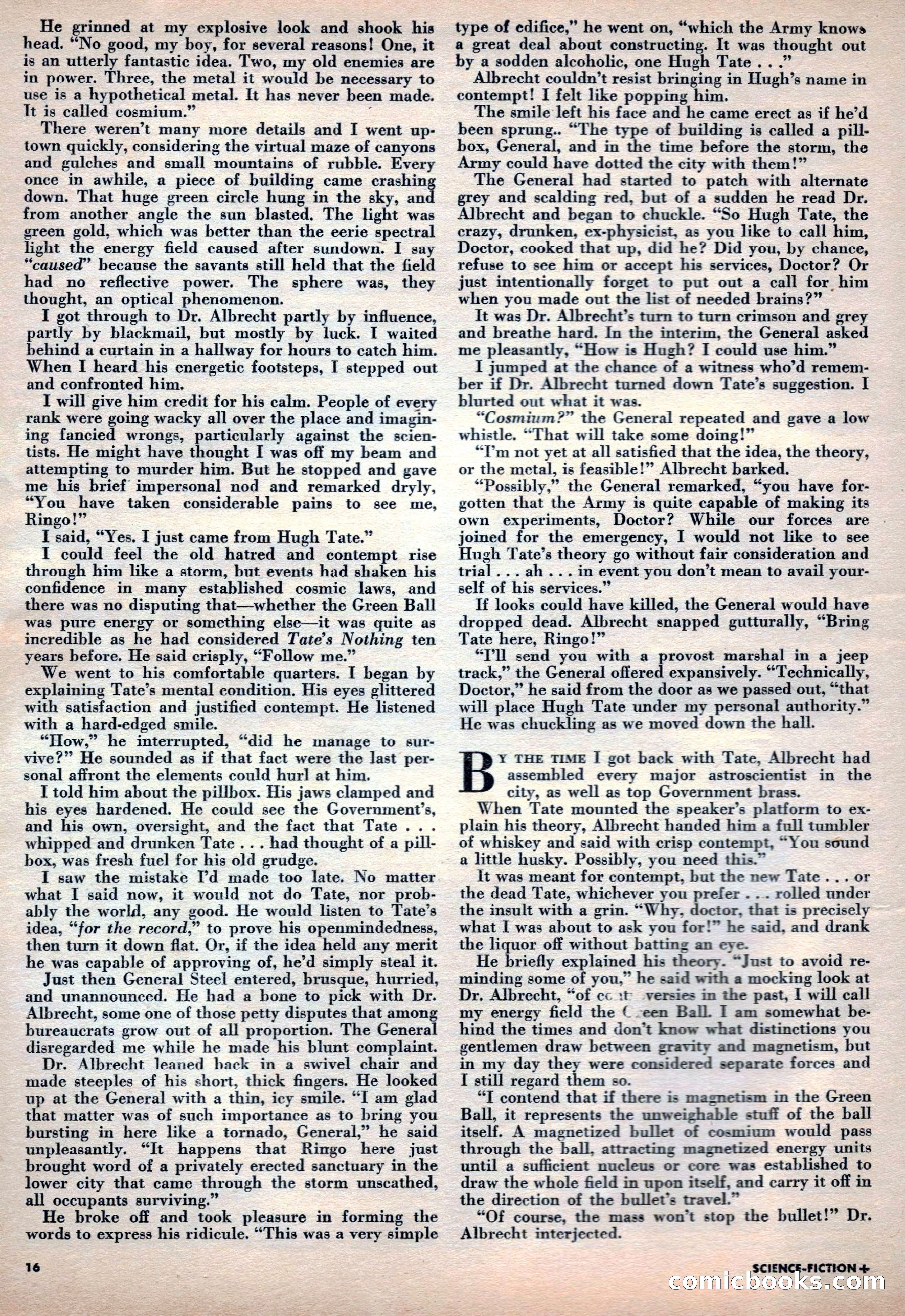 Science Fiction Plus, October 1953 — page 16 of 68