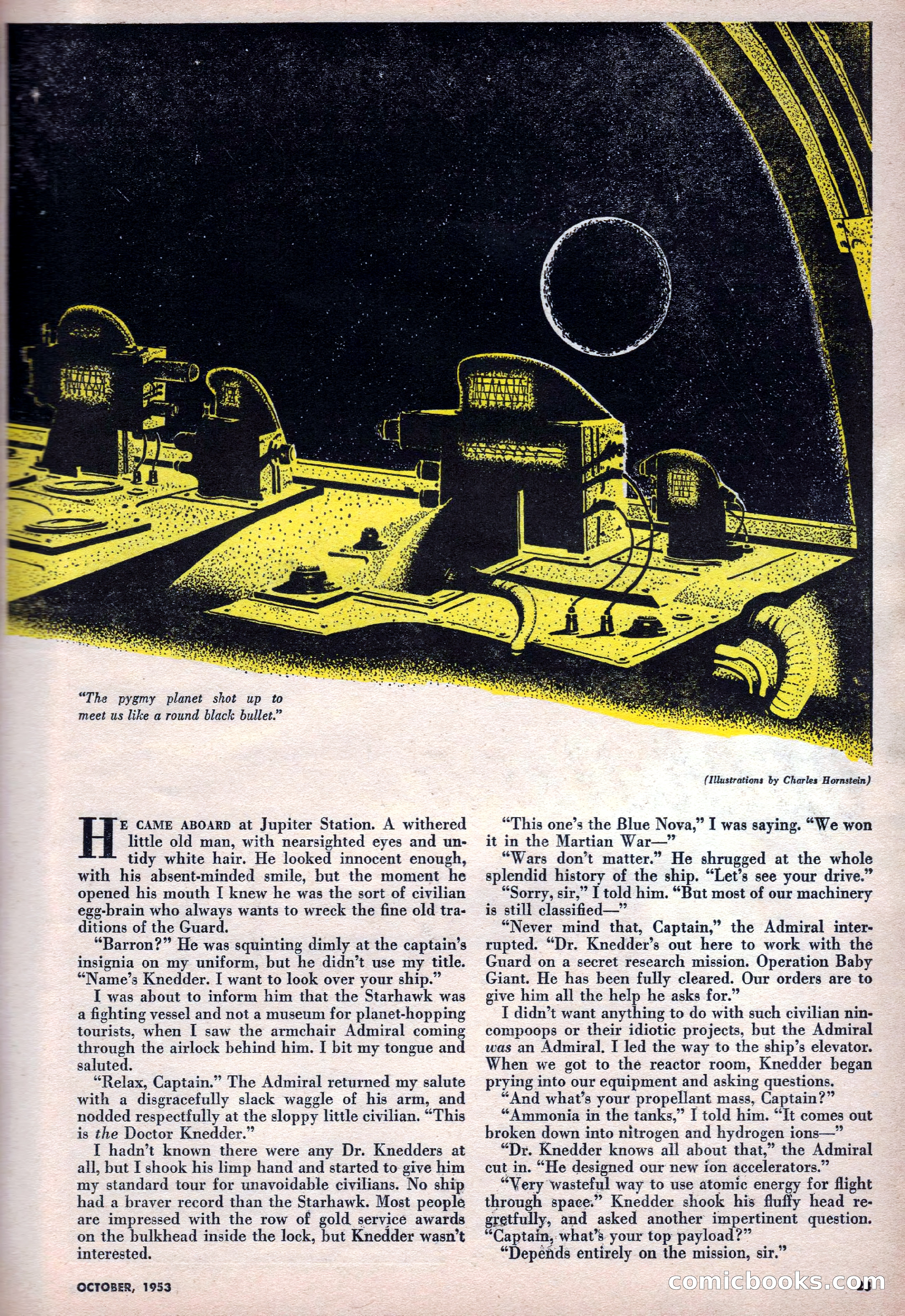 Science Fiction Plus, October 1953 — page 23 of 68