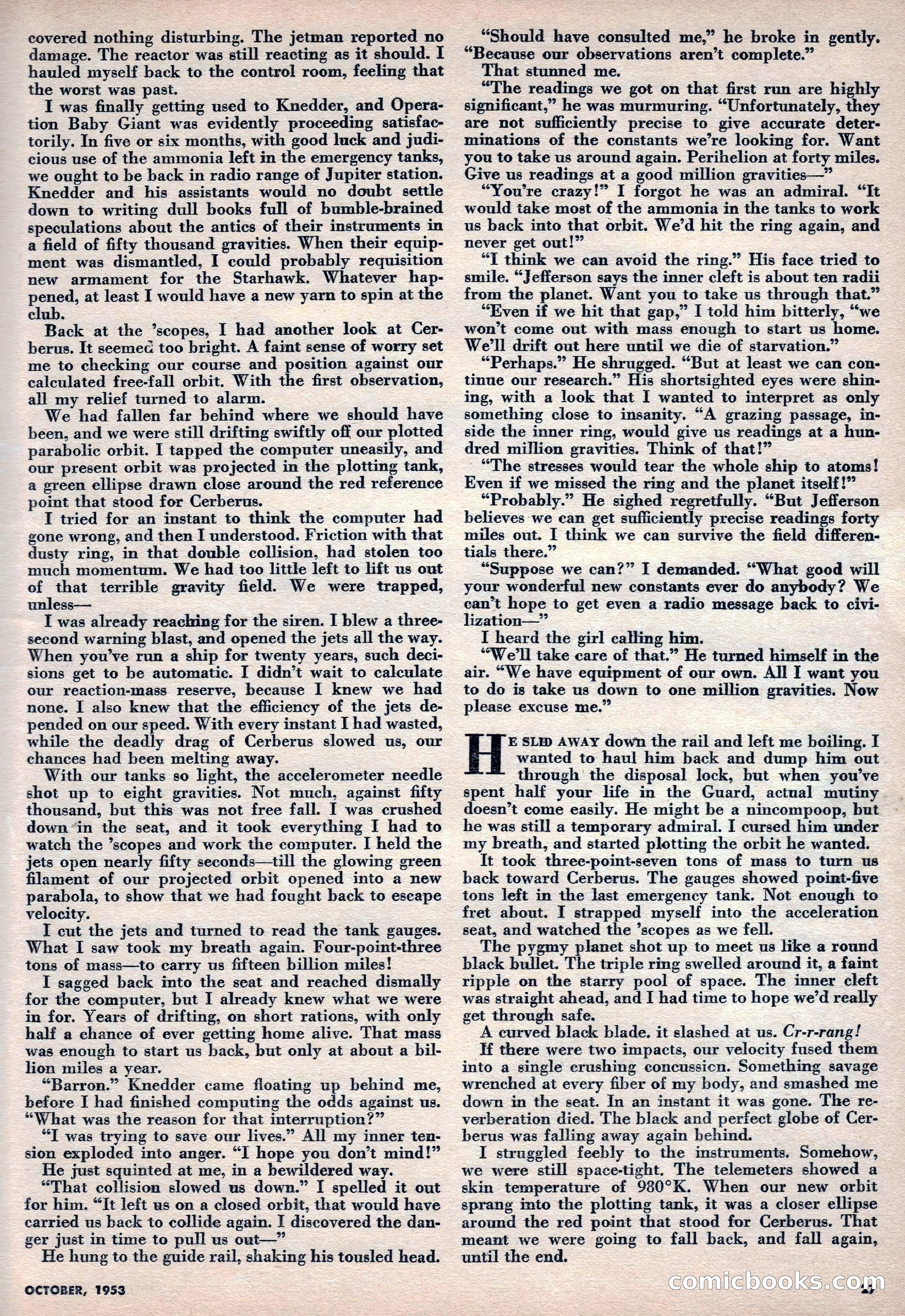 Science Fiction Plus, October 1953 — page 27 of 68