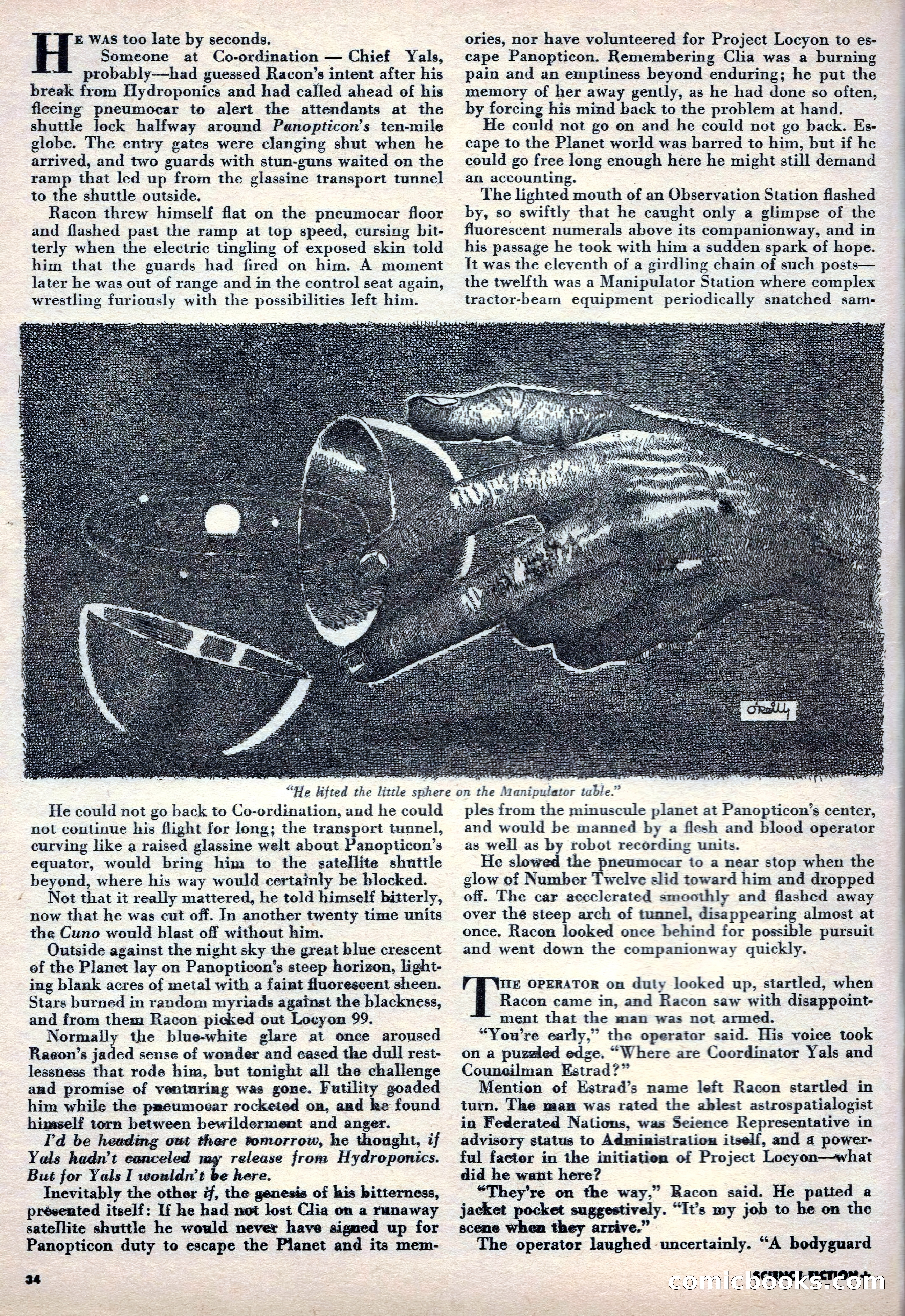 Science Fiction Plus, October 1953 — page 34 of 68