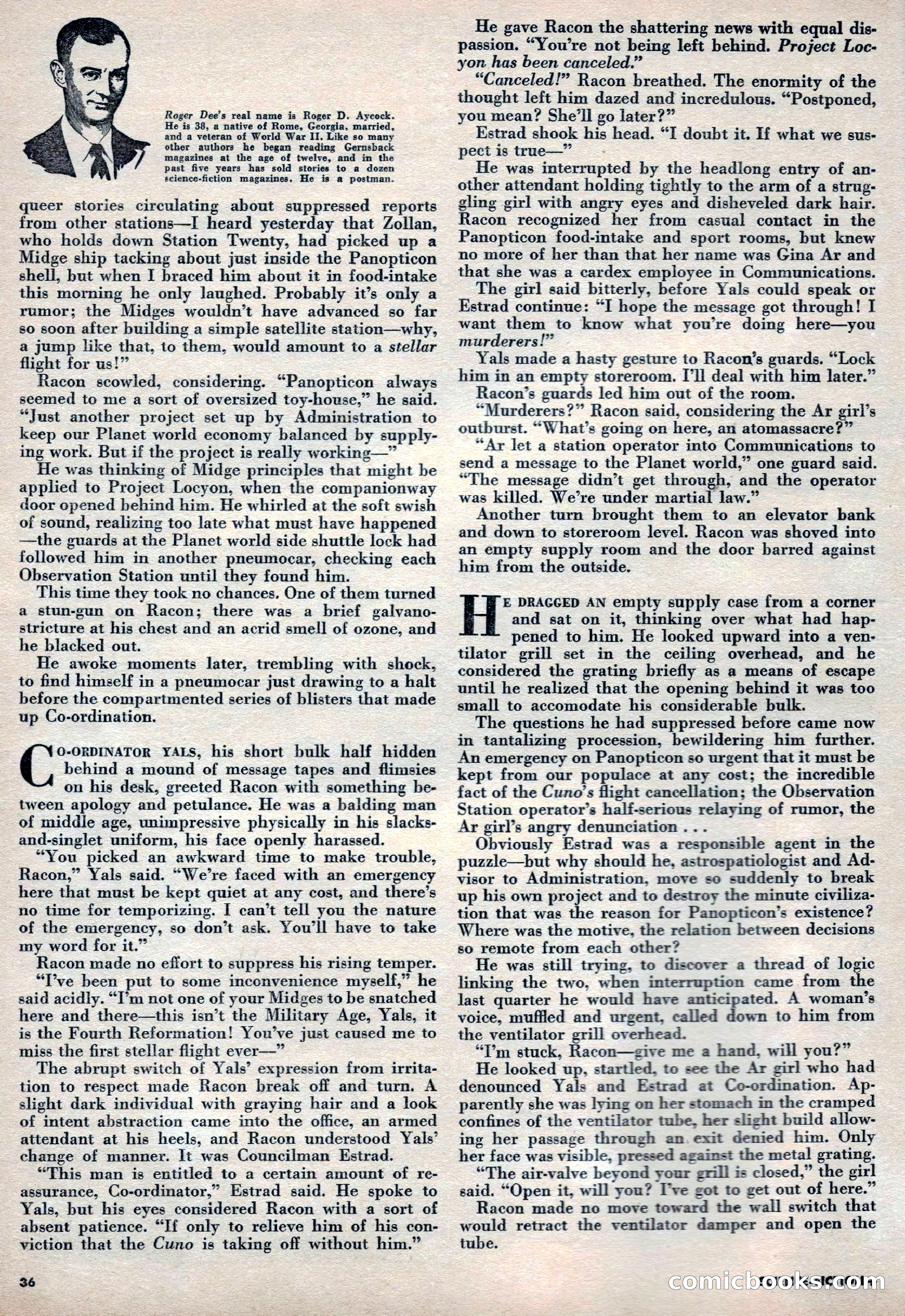 Science Fiction Plus, October 1953 — page 36 of 68