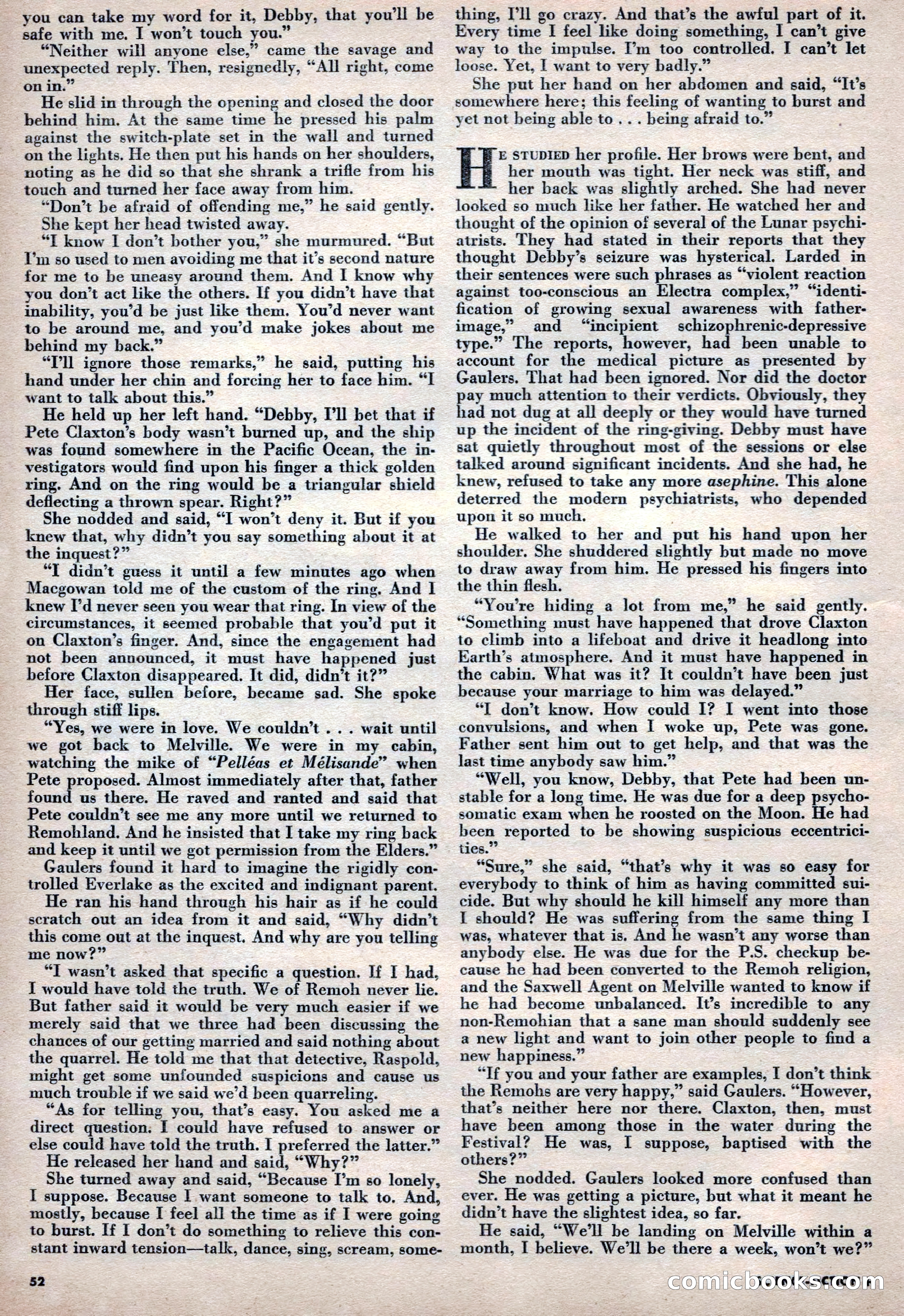 Science Fiction Plus, October 1953 — page 52 of 68