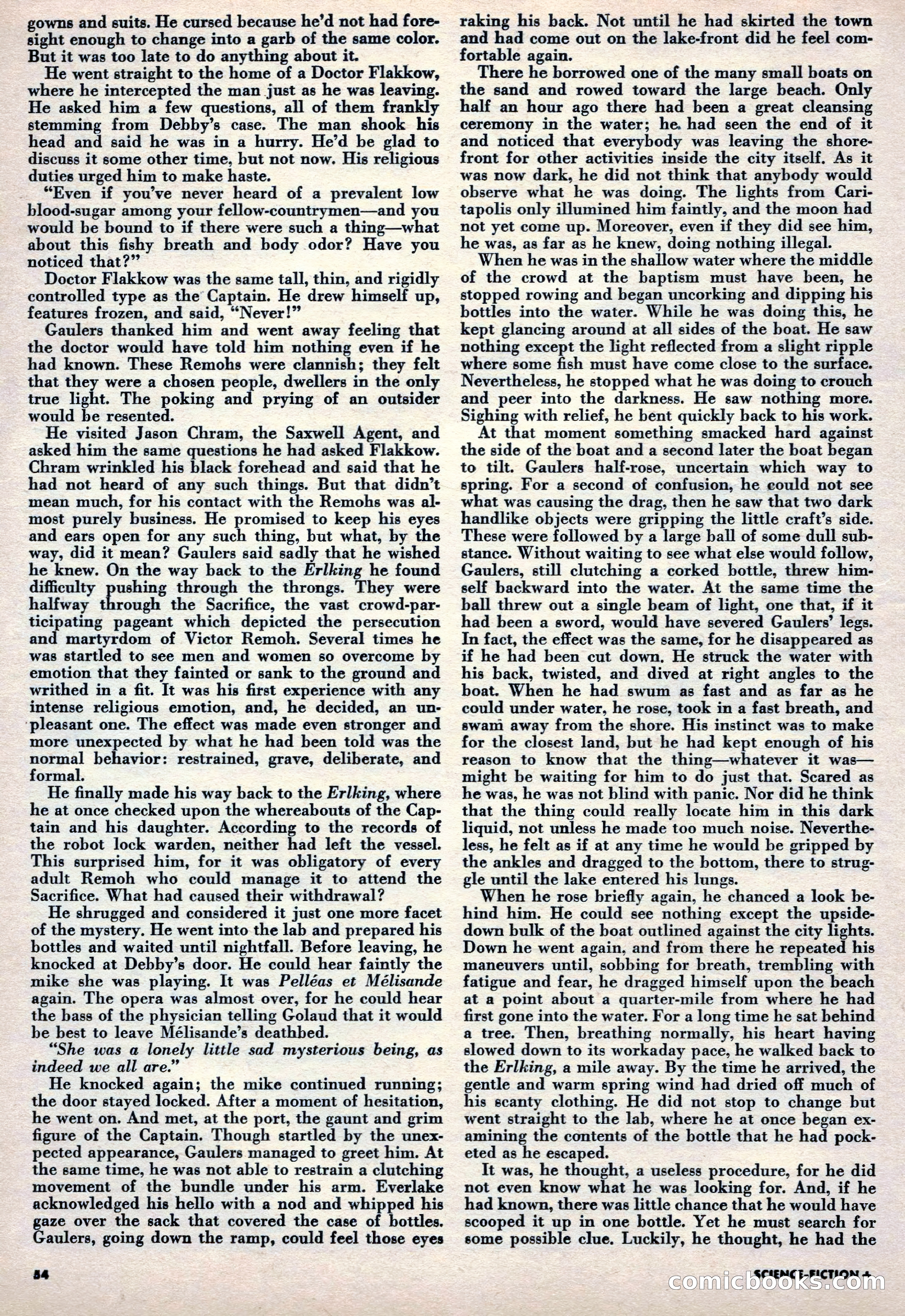 Science Fiction Plus, October 1953 — page 54 of 68