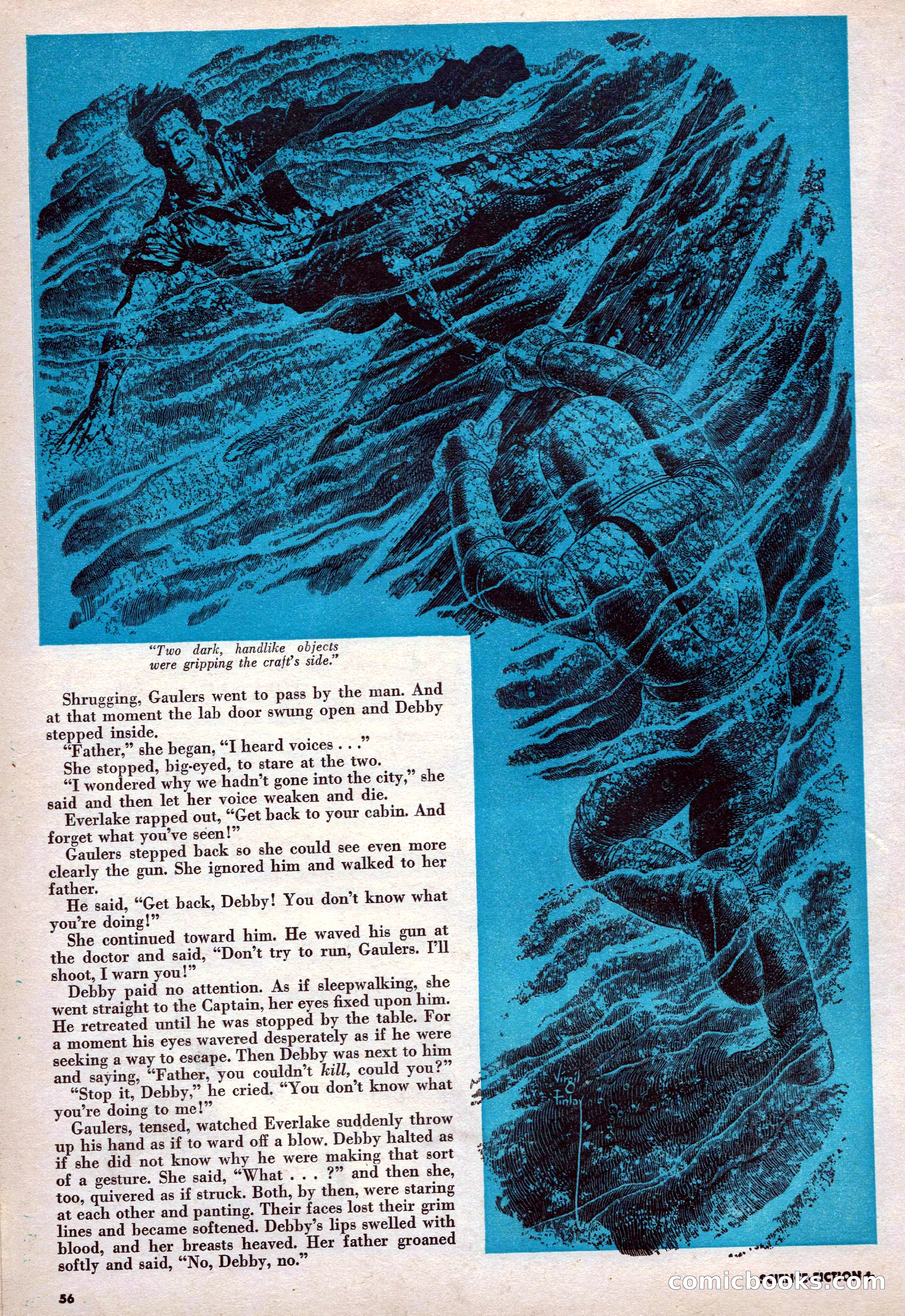 Science Fiction Plus, October 1953 — page 56 of 68