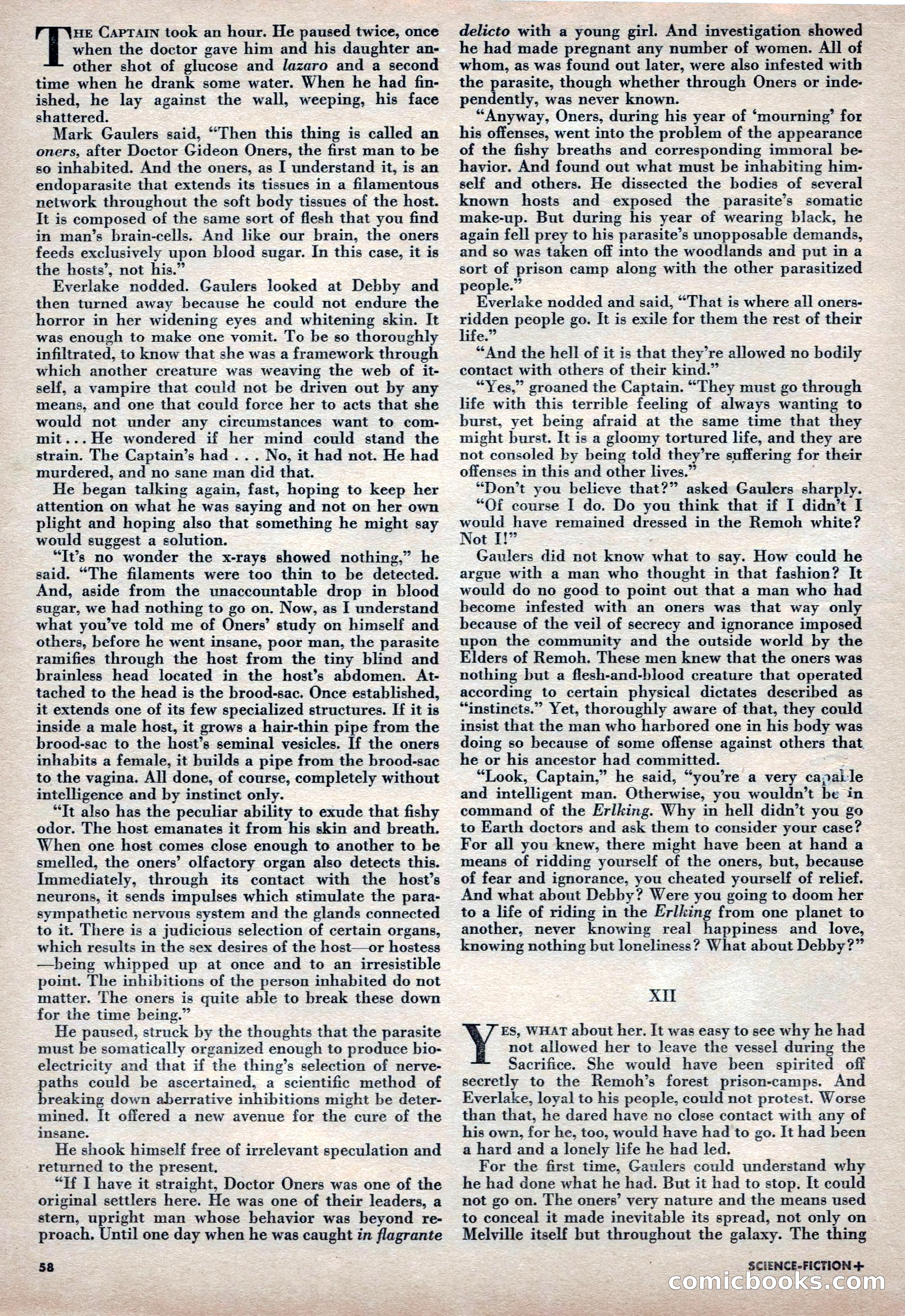 Science Fiction Plus, October 1953 — page 58 of 68