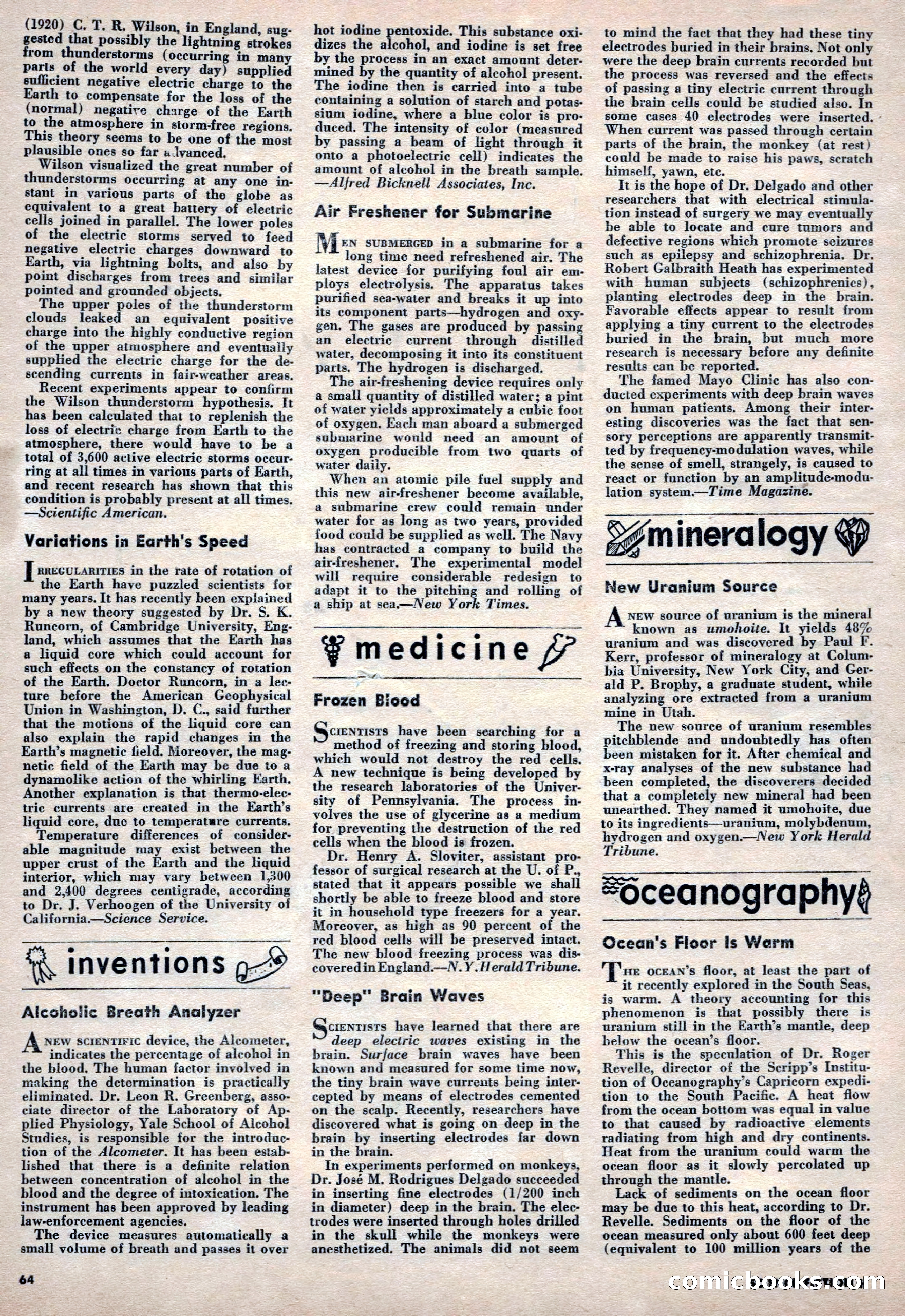 Science Fiction Plus, October 1953 — page 64 of 68