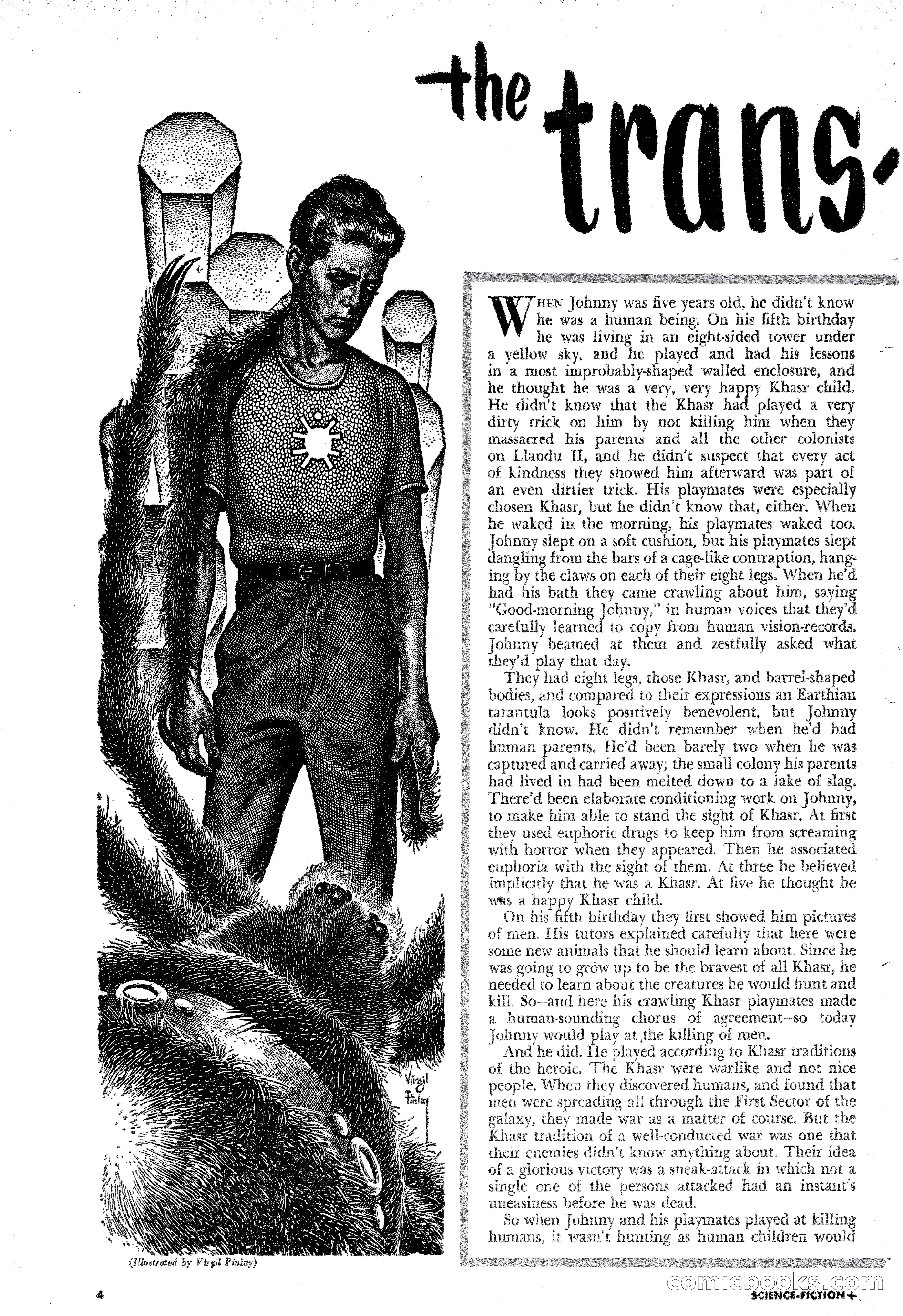 Science Fiction Plus, December 1953 — page 4 of 68