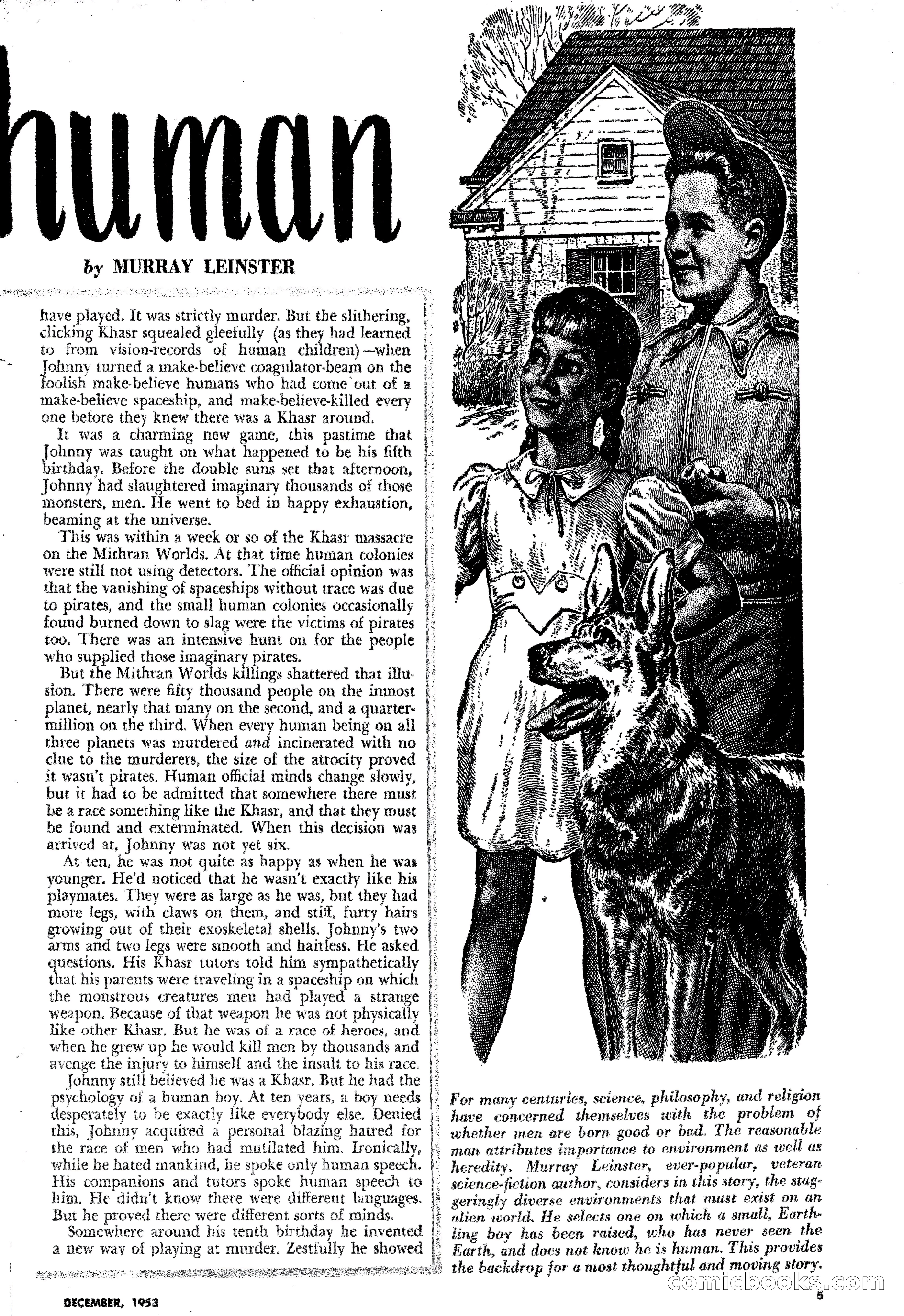 Science Fiction Plus, December 1953 — page 5 of 68