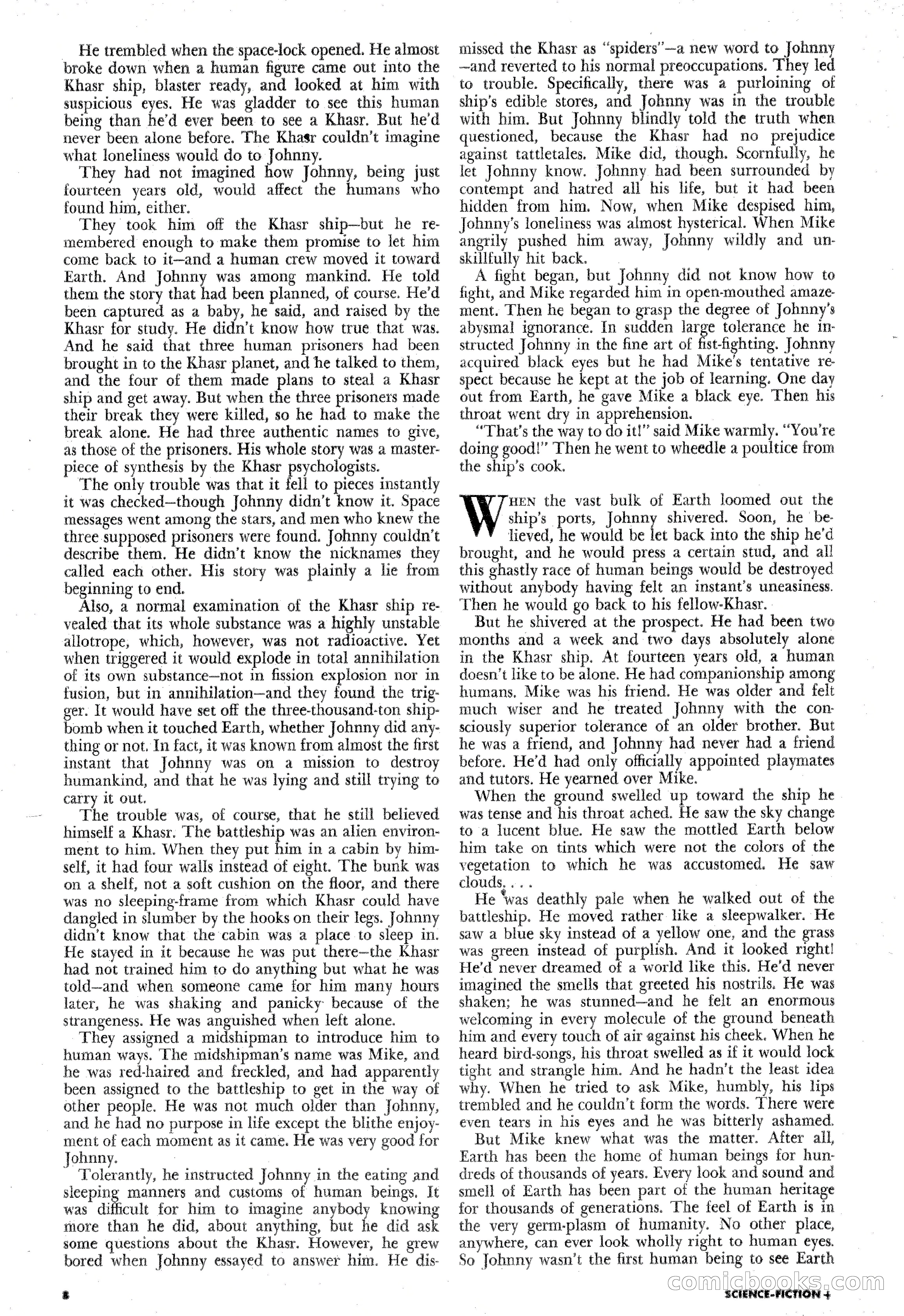 Science Fiction Plus, December 1953 — page 8 of 68