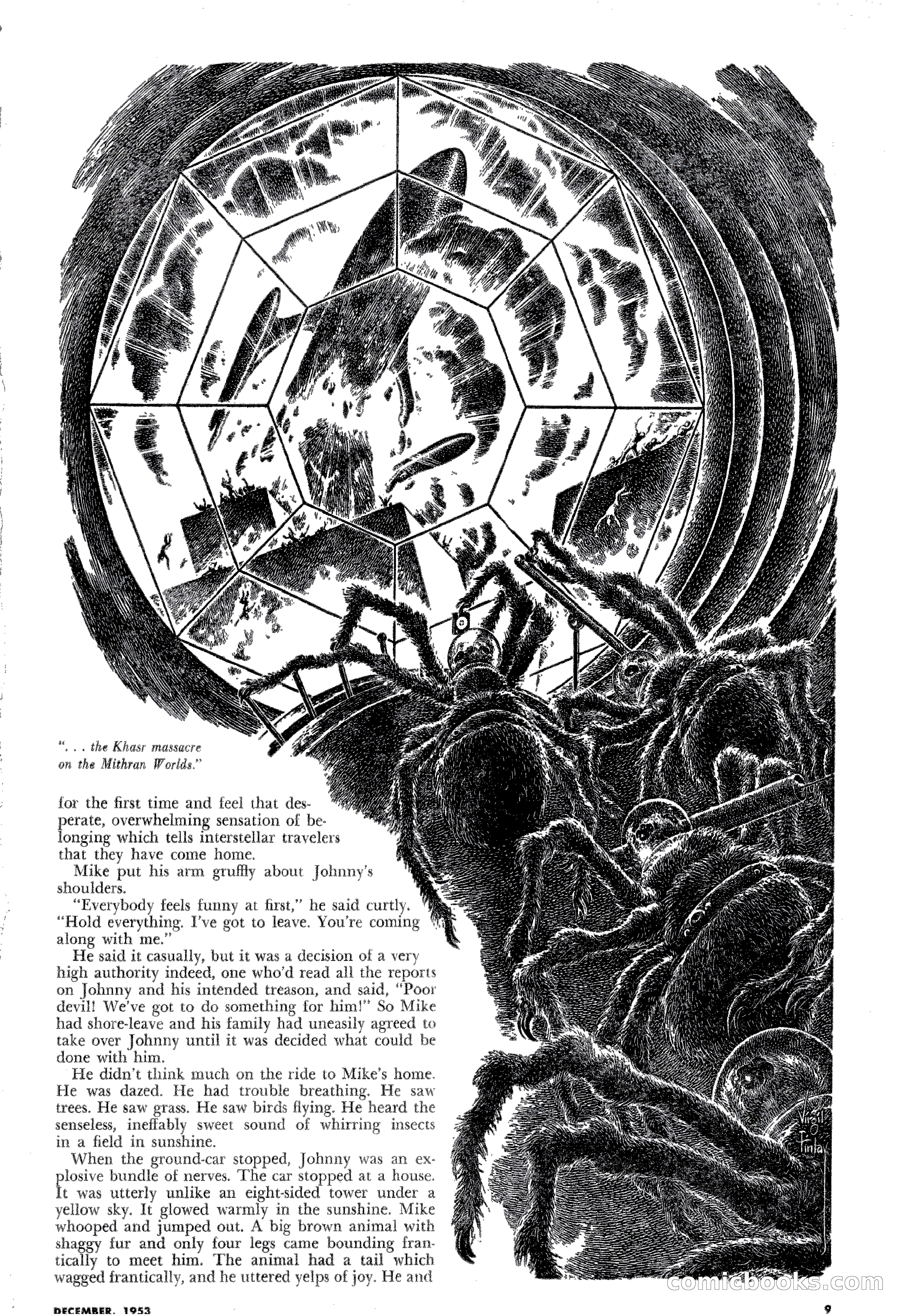 Science Fiction Plus, December 1953 — page 9 of 68