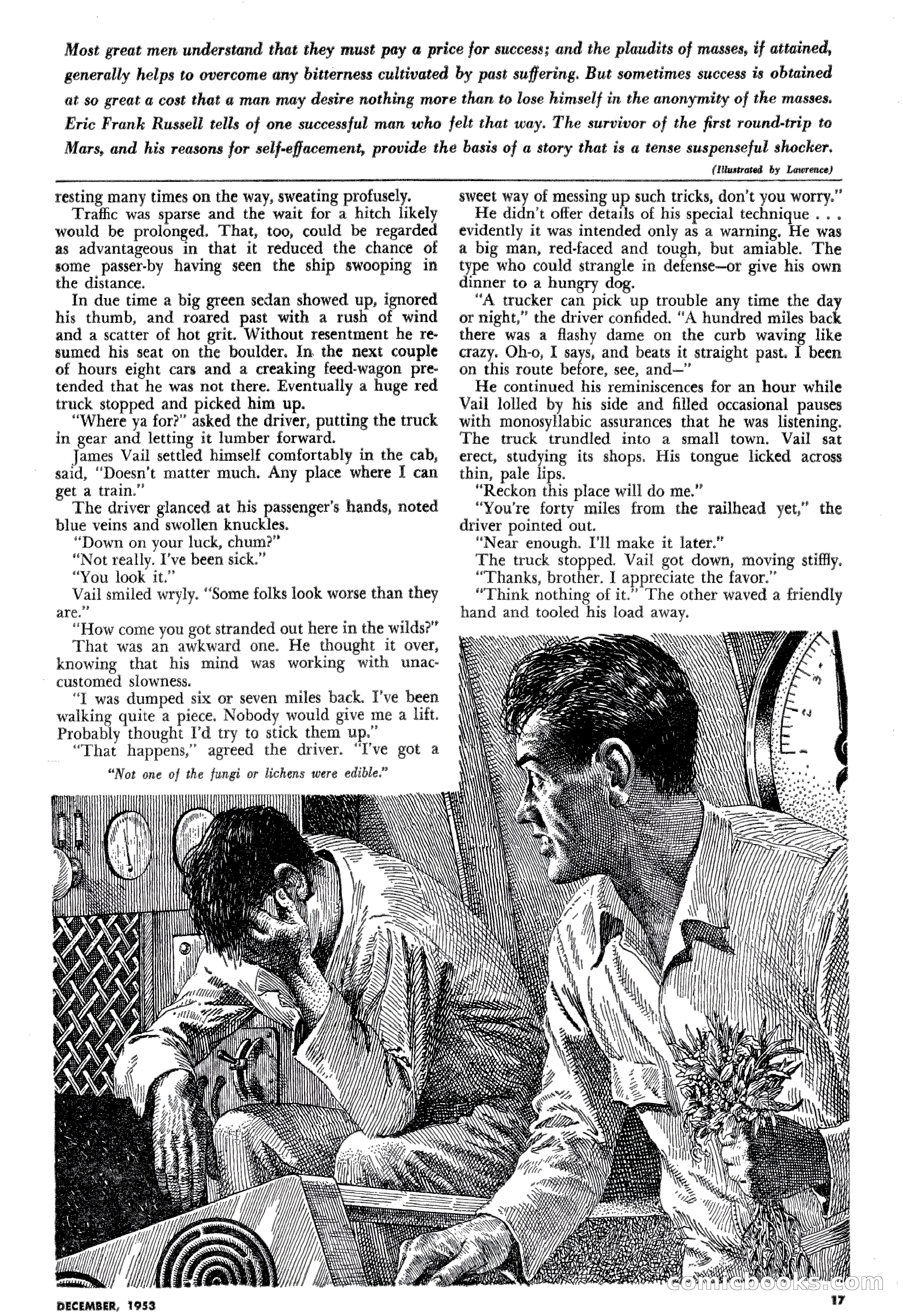 Science Fiction Plus, December 1953 — page 17 of 68