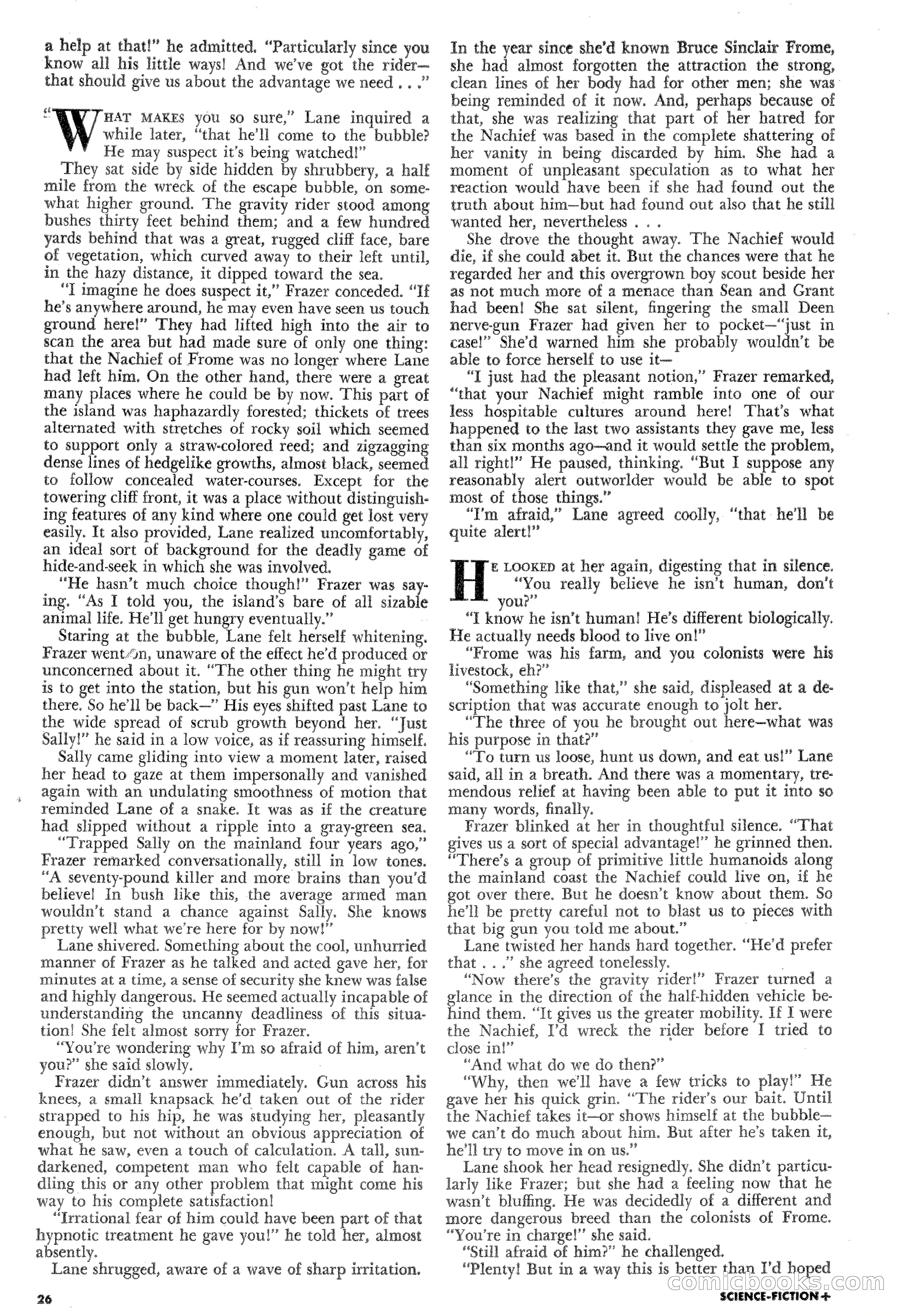Science Fiction Plus, December 1953 — page 26 of 68