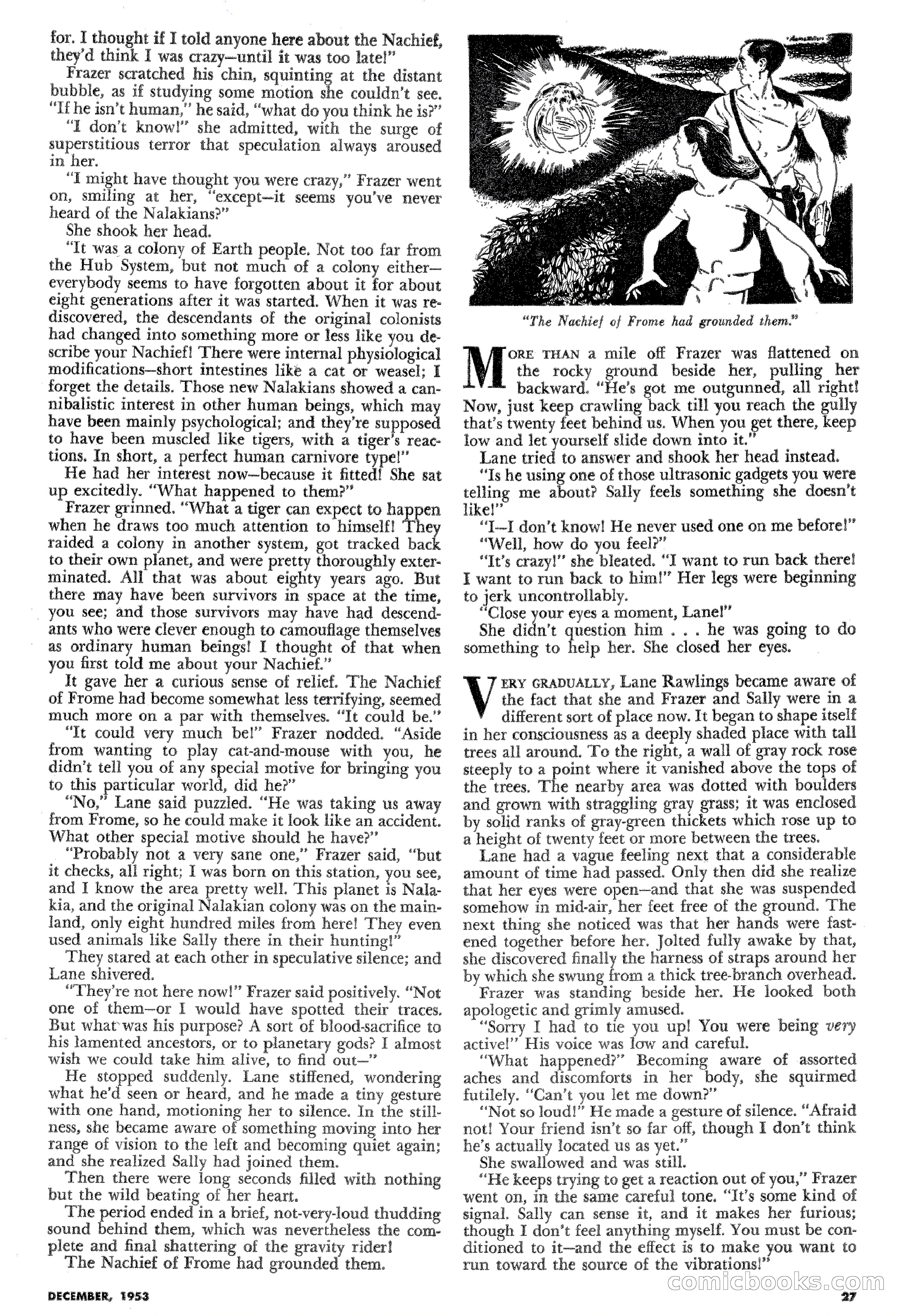 Science Fiction Plus, December 1953 — page 27 of 68