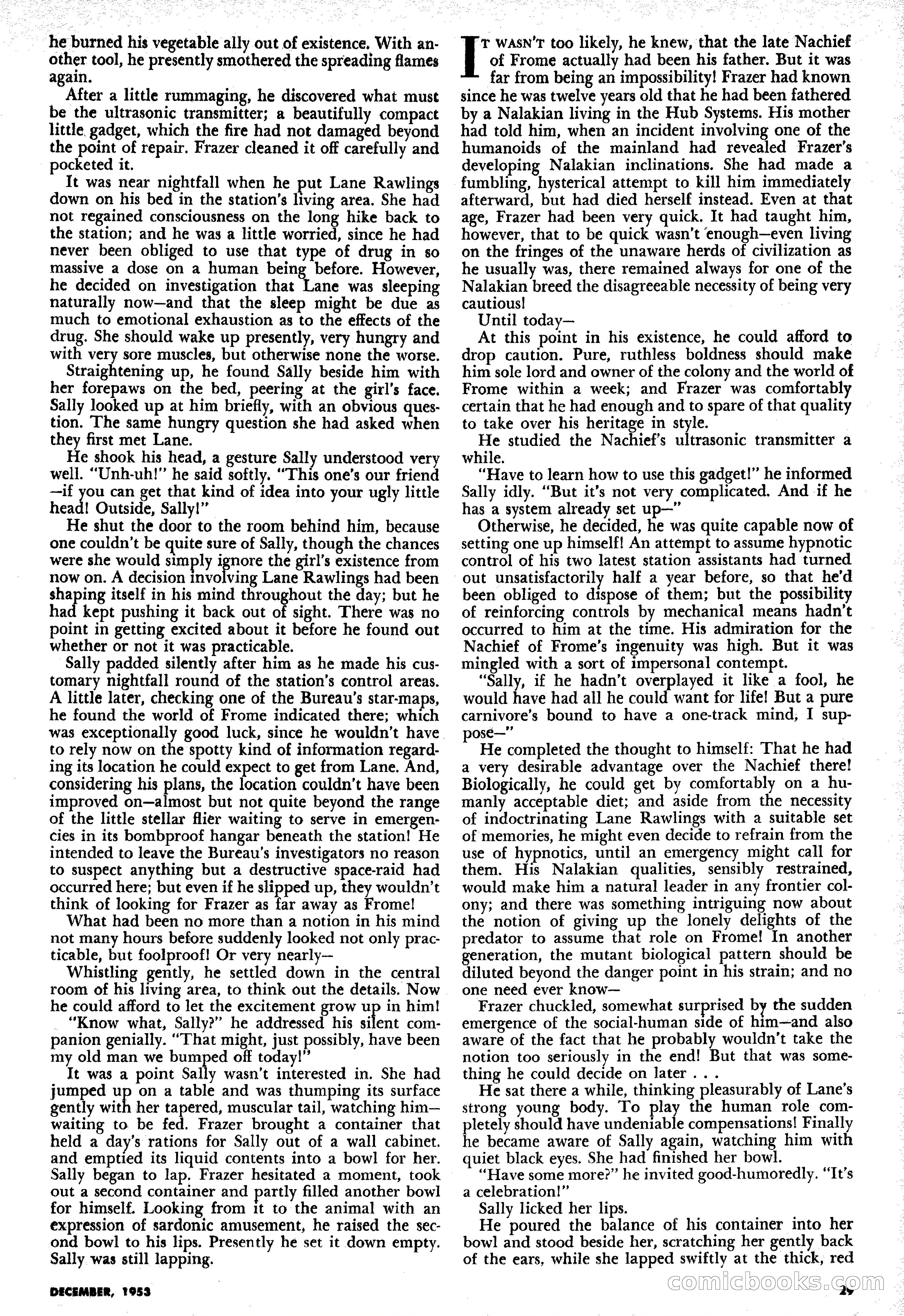 Science Fiction Plus, December 1953 — page 29 of 68
