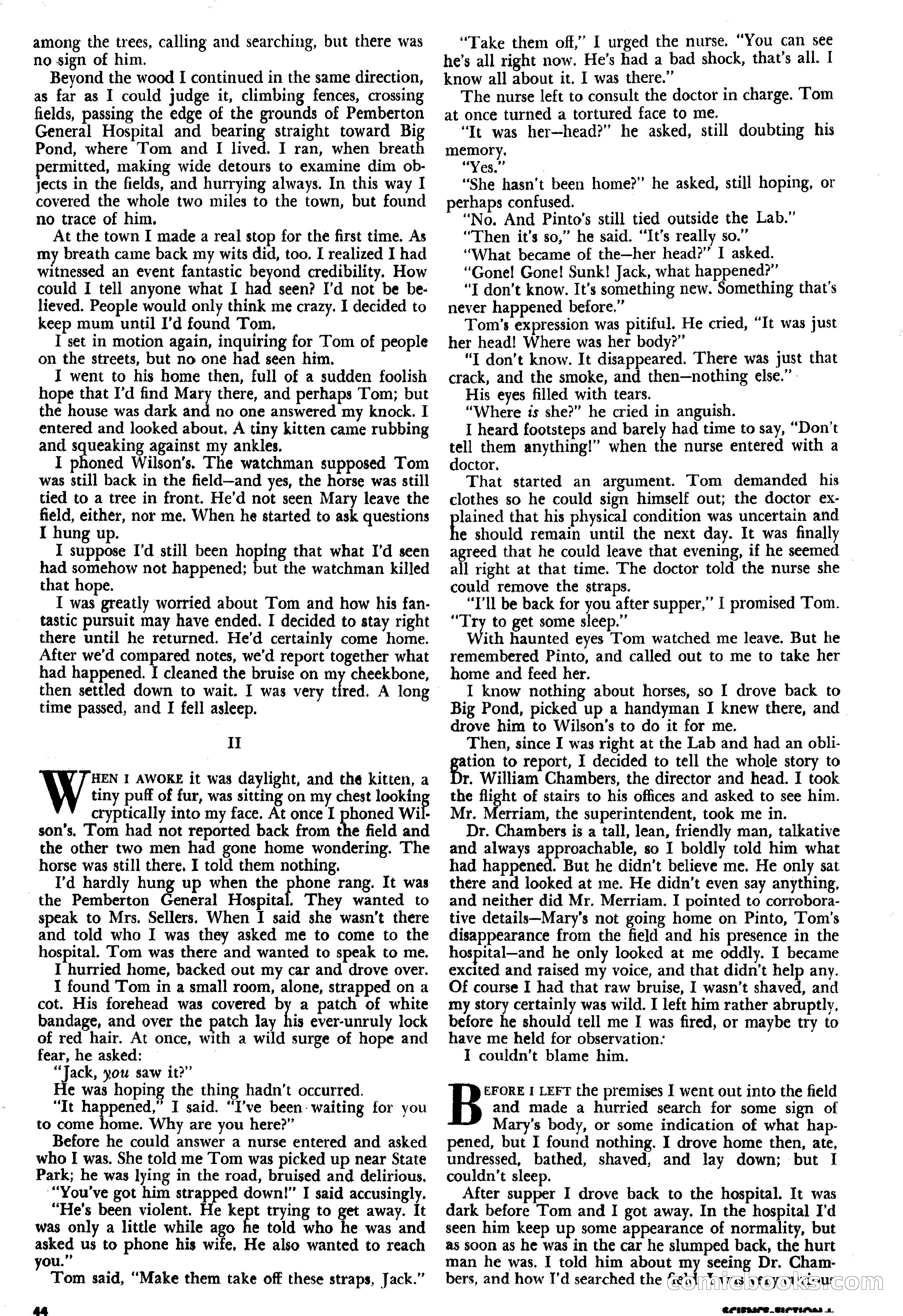 Science Fiction Plus, December 1953 — page 44 of 68