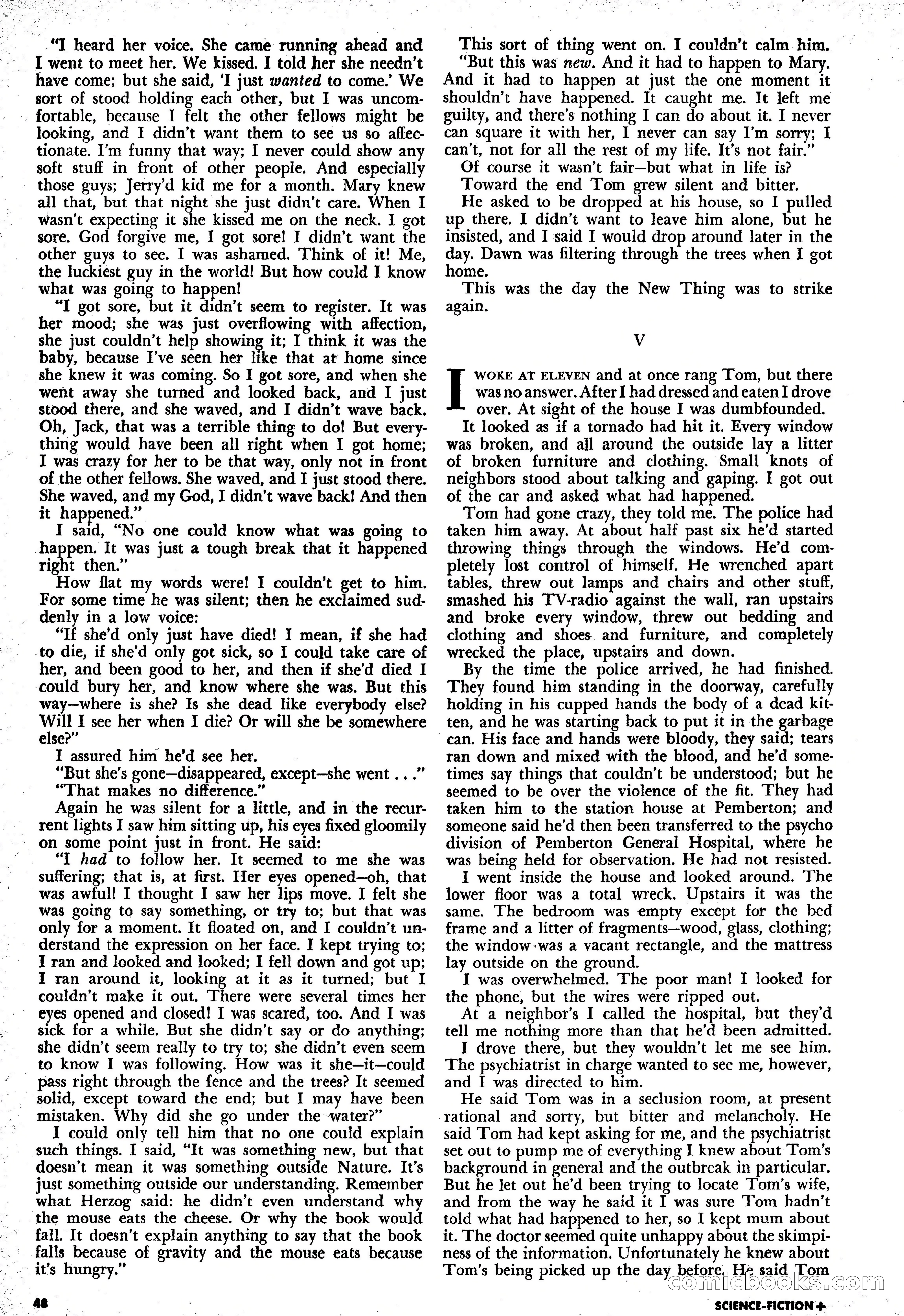 Science Fiction Plus, December 1953 — page 48 of 68