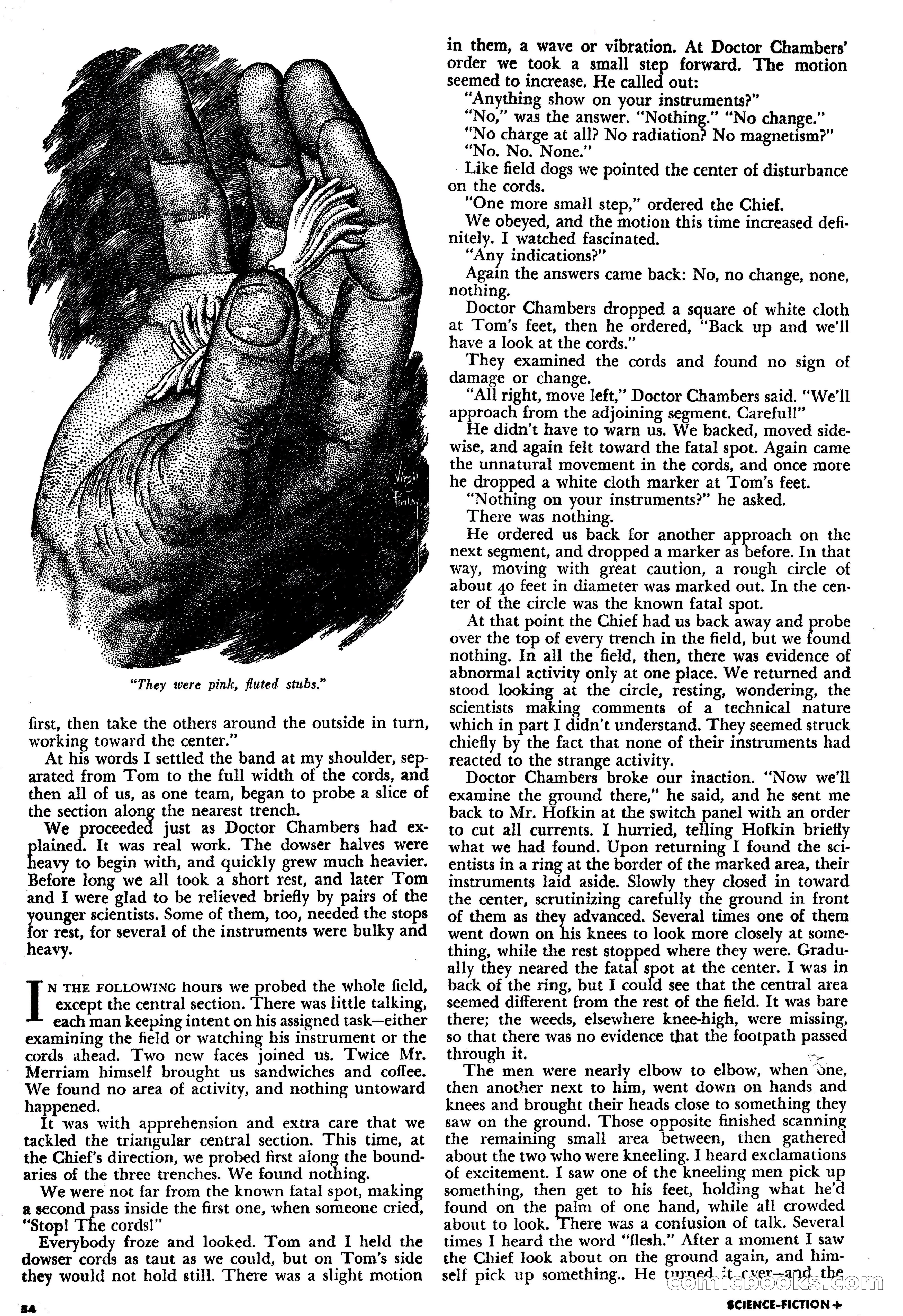 Science Fiction Plus, December 1953 — page 54 of 68