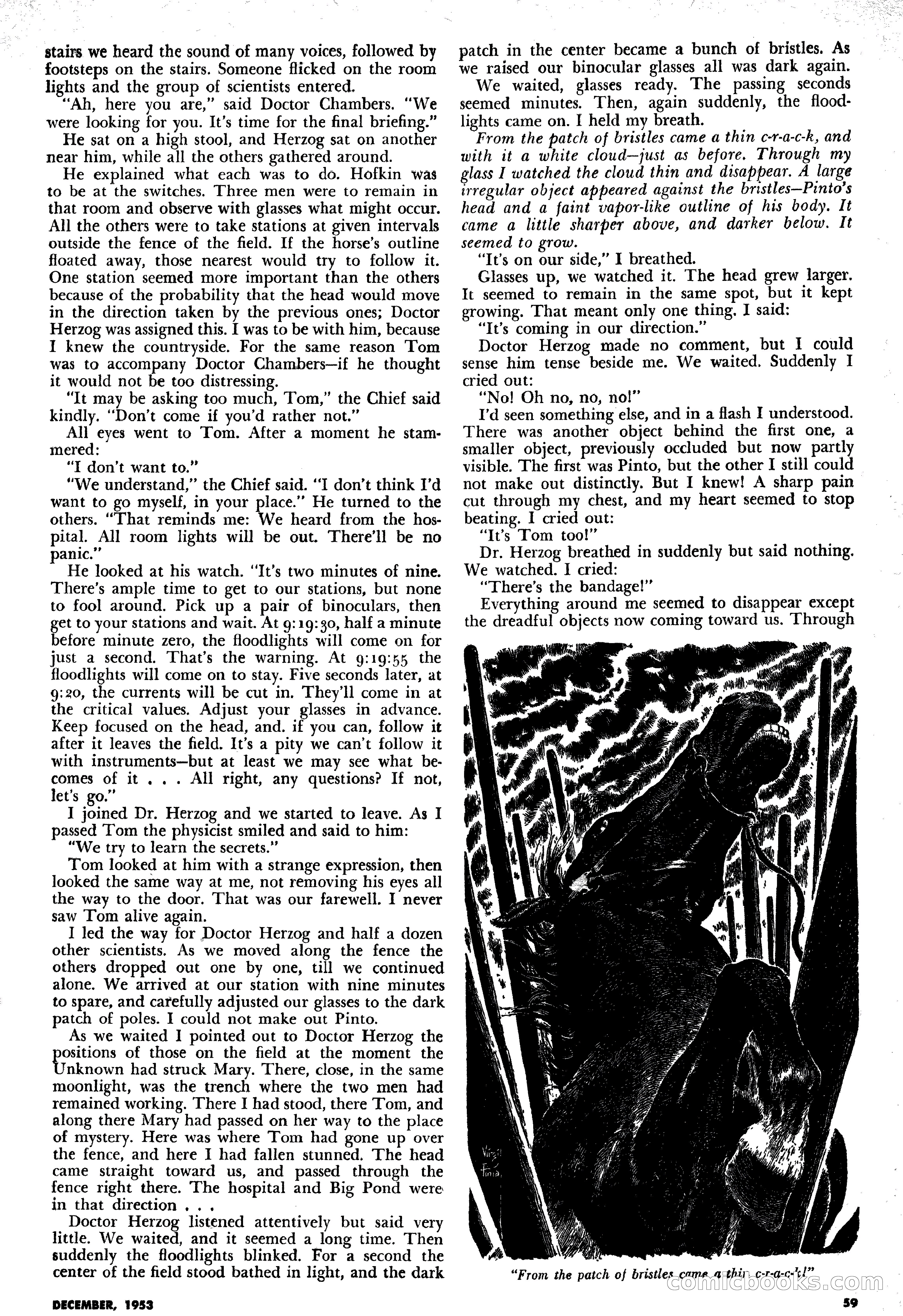 Science Fiction Plus, December 1953 — page 59 of 68