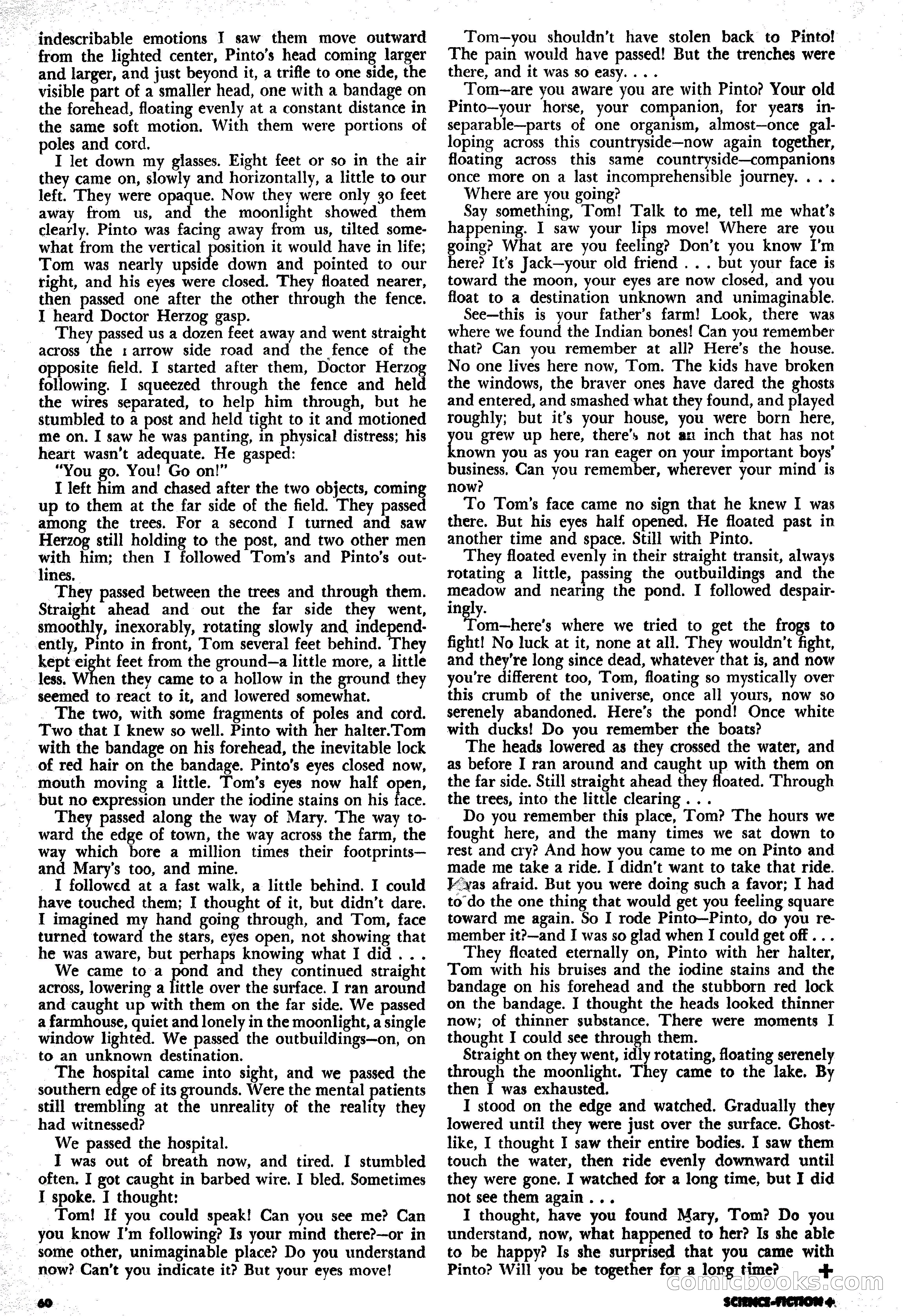 Science Fiction Plus, December 1953 — page 60 of 68