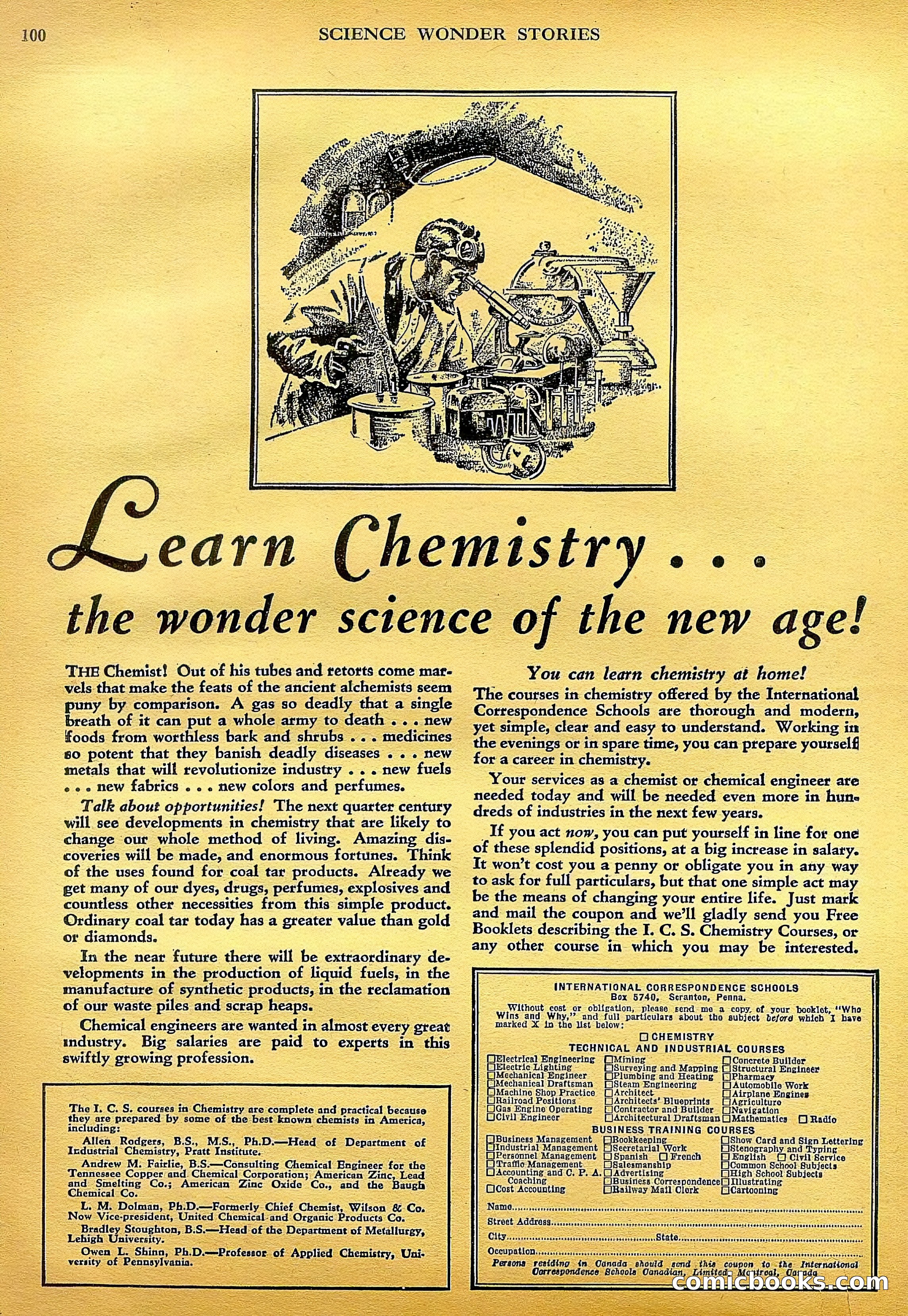 Science Wonder Stories, July 1929 — page 6 of 100