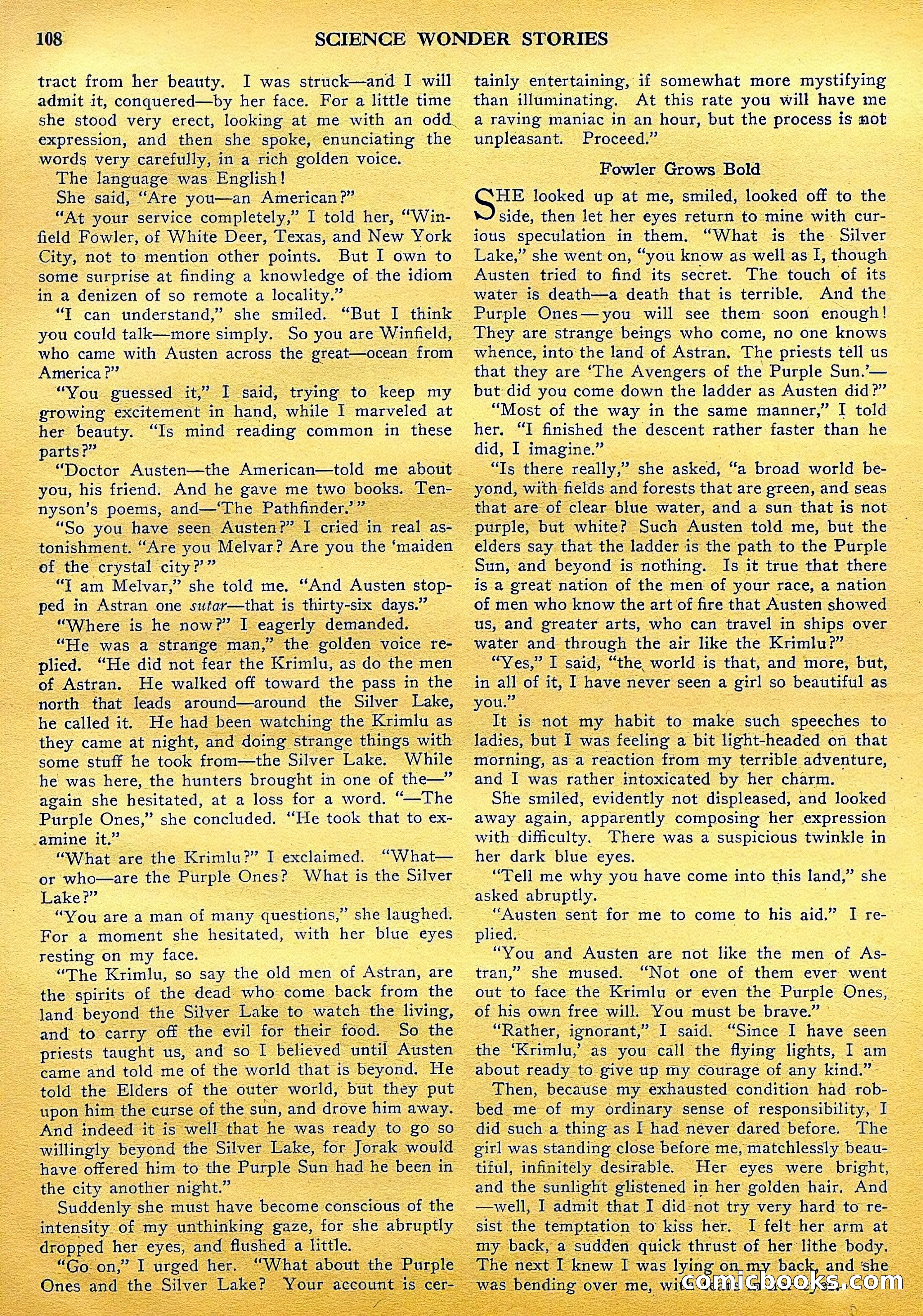 Science Wonder Stories, July 1929 — page 14 of 100