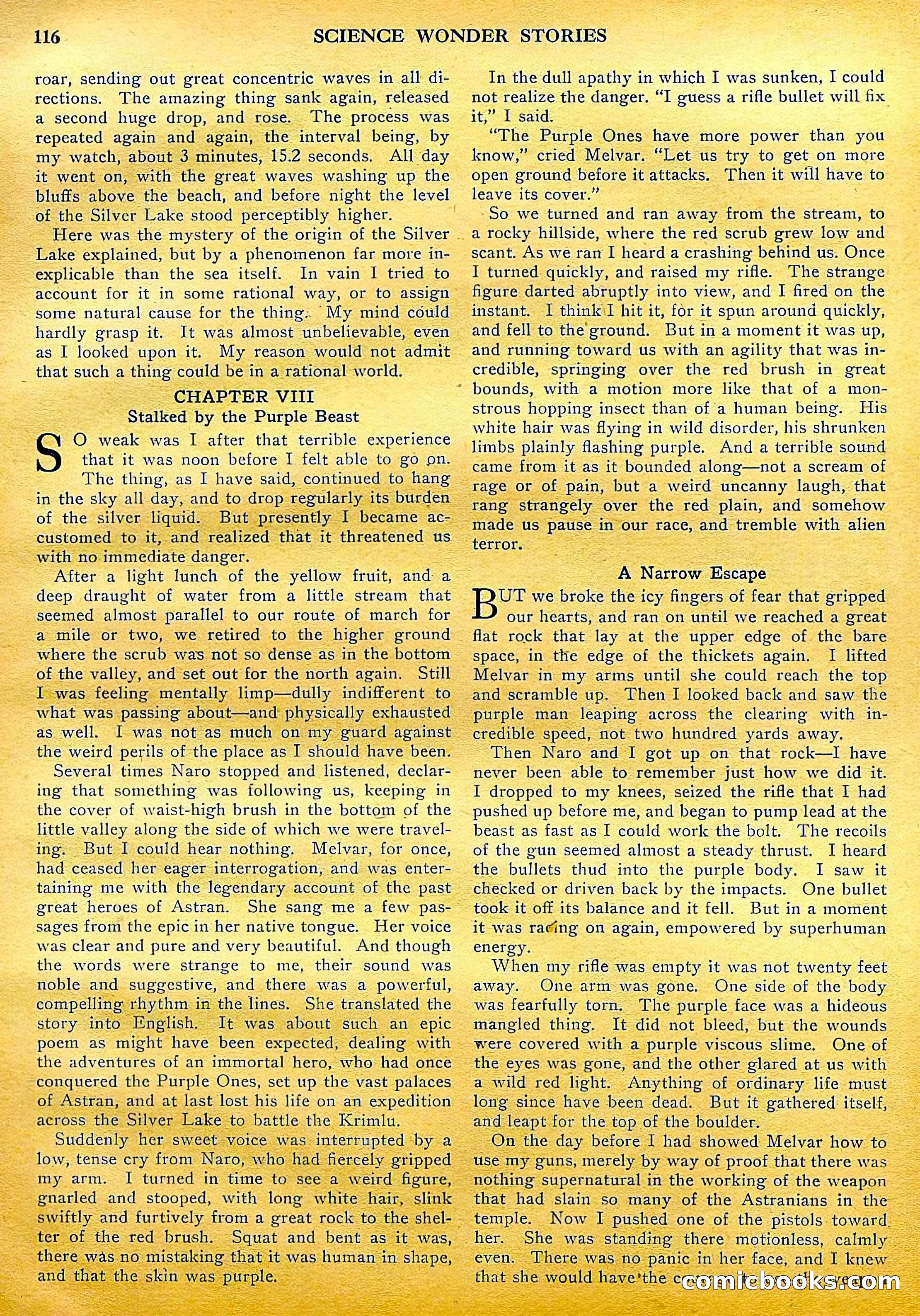 Science Wonder Stories, July 1929 — page 22 of 100